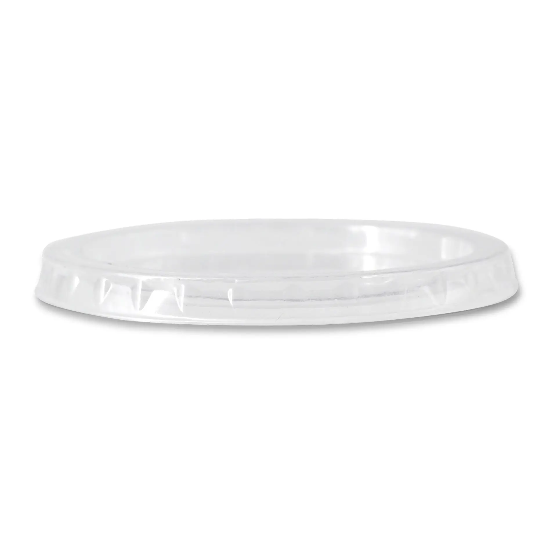 PLA Deksel Ø 70 mm, transparant, rond