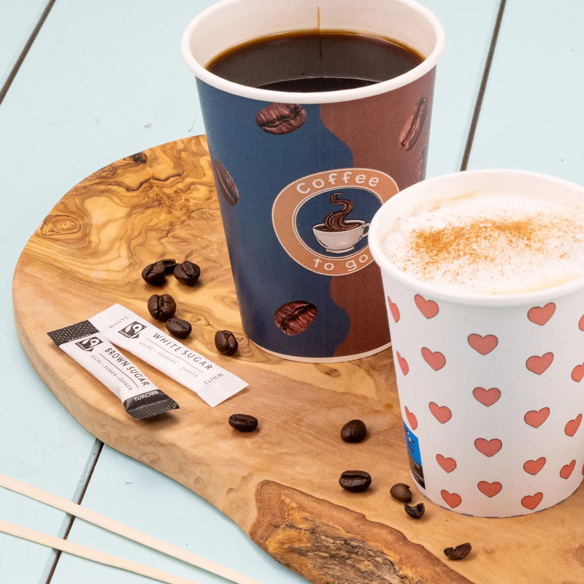 Fairtrade bruine suikersticks