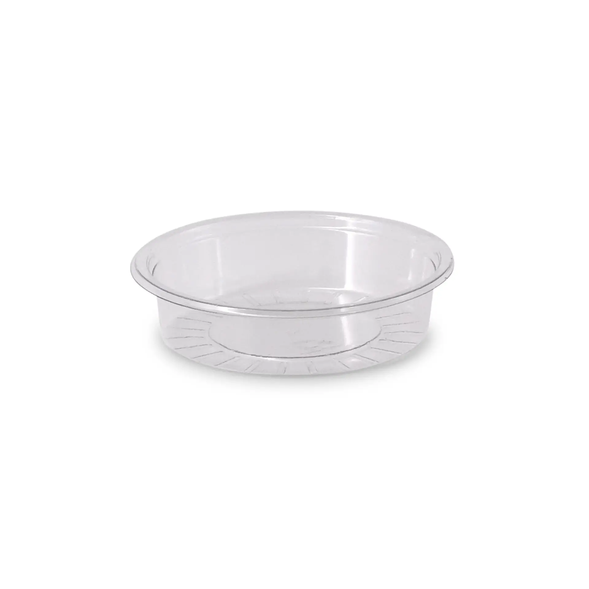 rPET sausbakjes 50 ml / 1,8 oz, Ø 75 mm, transparant