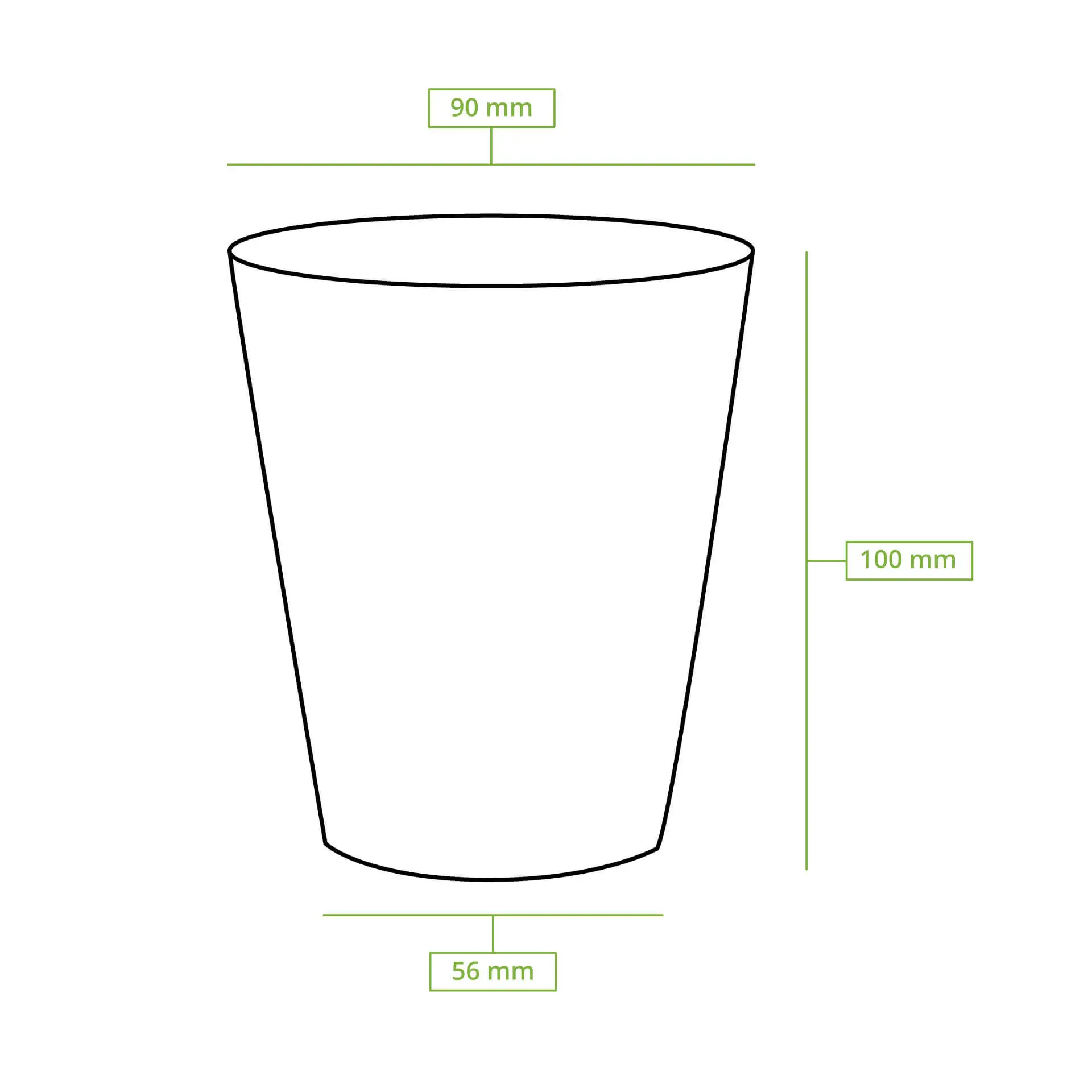 Kartonnen beker 250 ml / 10 oz, Ø 90 mm, wit dhd045301-pappbecher-250-ml-10-oz-90-mm-weiss-7