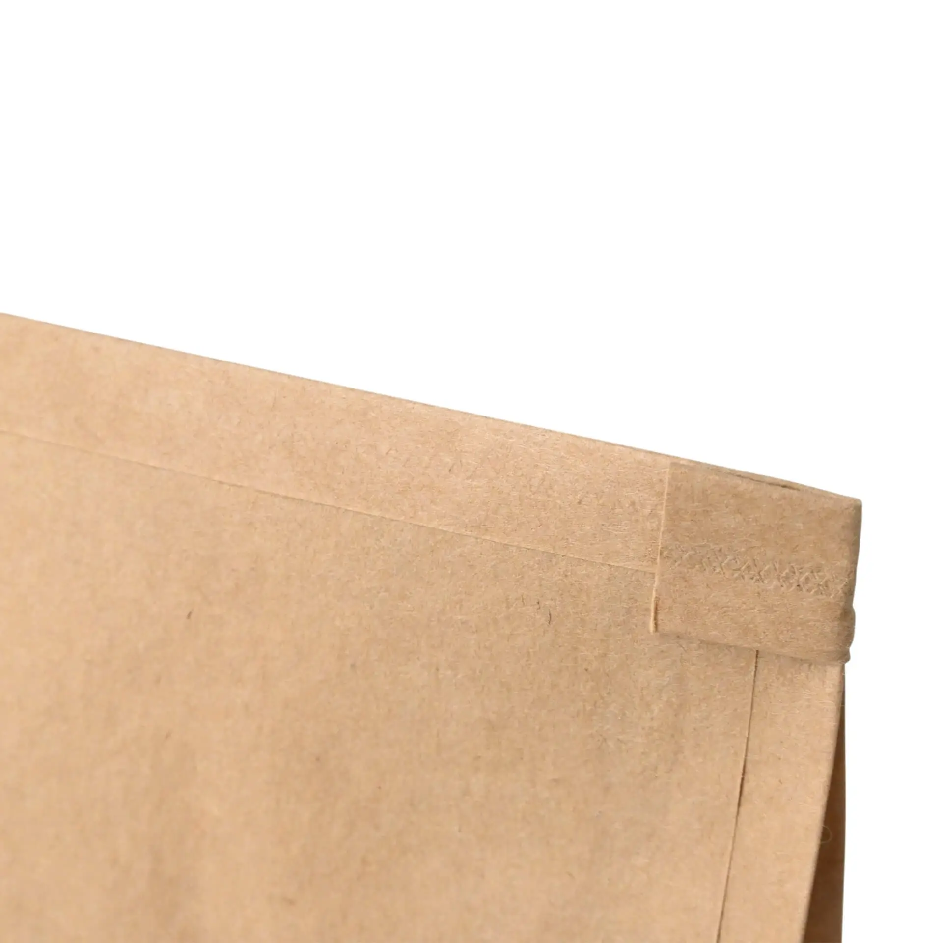 Blokbodemzakken met venster M, 11,5 x 7 x 24,5 cm, bruin, clipband
