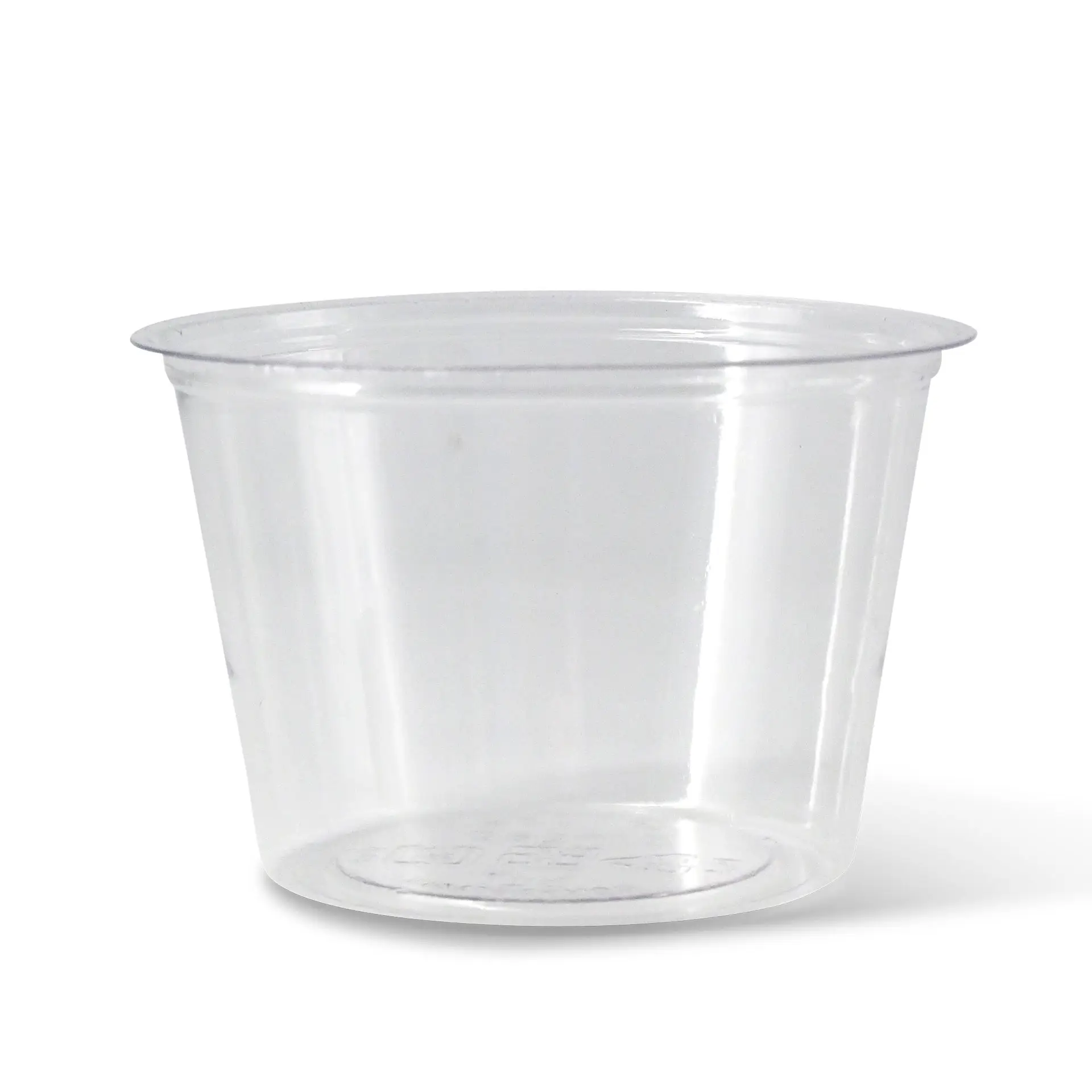 PLA Portiebekers 100 ml / 3,5 oz, Ø 70 mm, transparant, rond