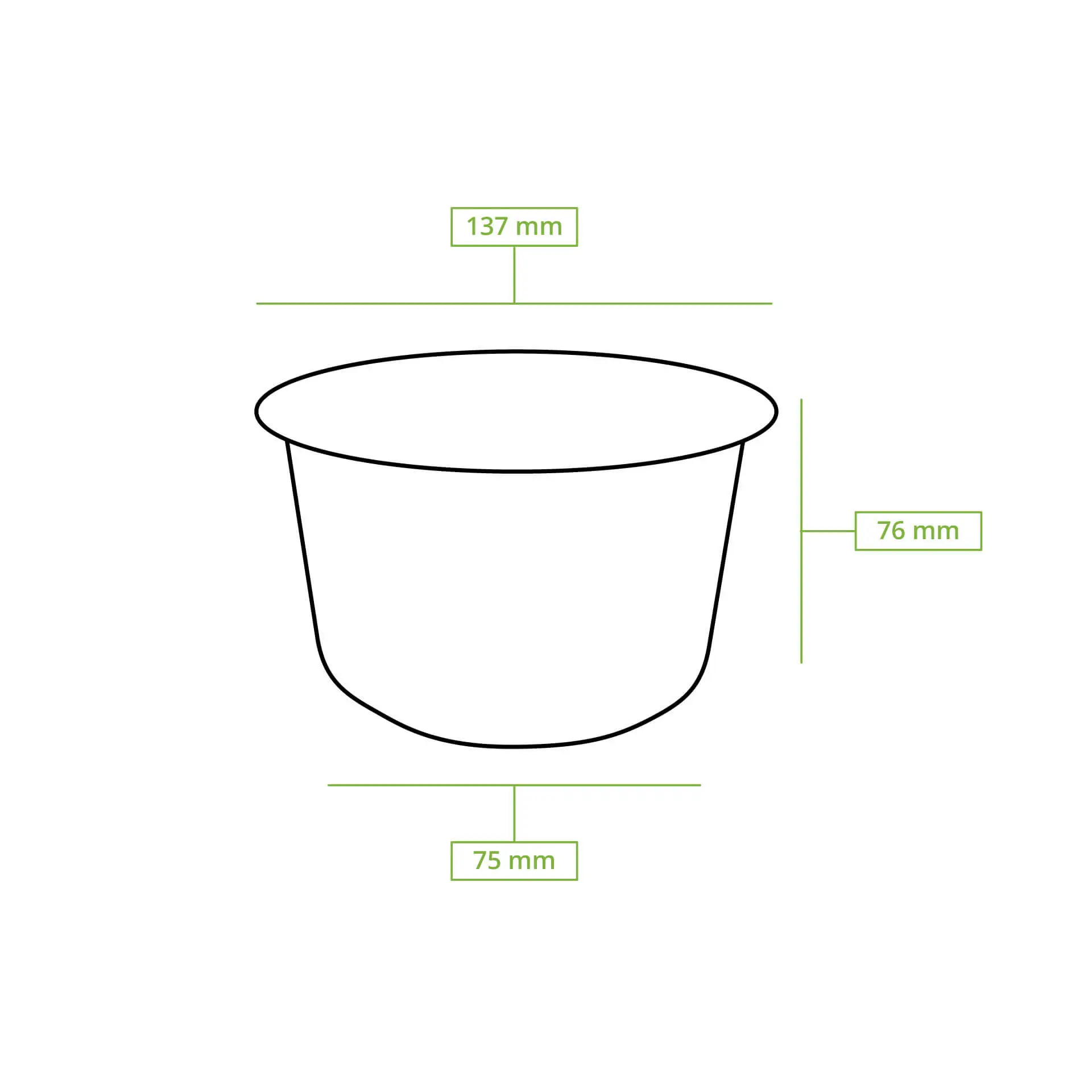 Soepbeker to go van suikerriet 375 ml / 13 oz, Ø 135 mm, wit dfc01391-suppenbecher-to-go-aus-zuckerrohr-375-ml-135-mm-8