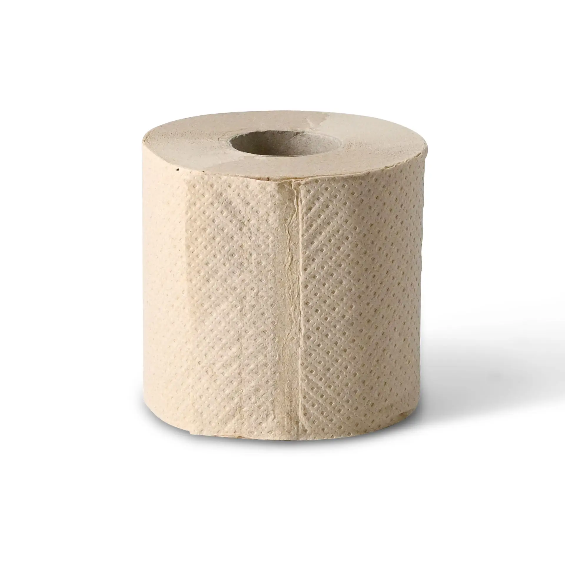 Toiletpapier van gerecycled papier, 2-laags, 300 vel, bruin