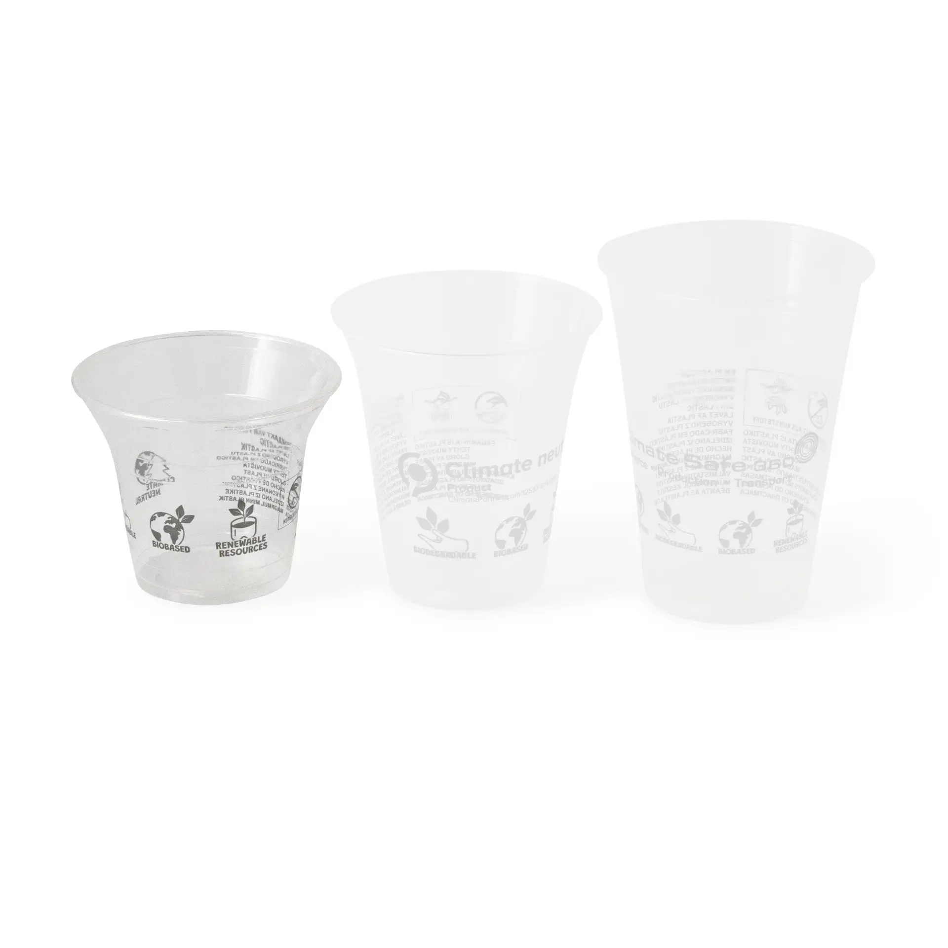 Smoothie beker van PLA 200 ml / 8 oz, Ø 96 mm