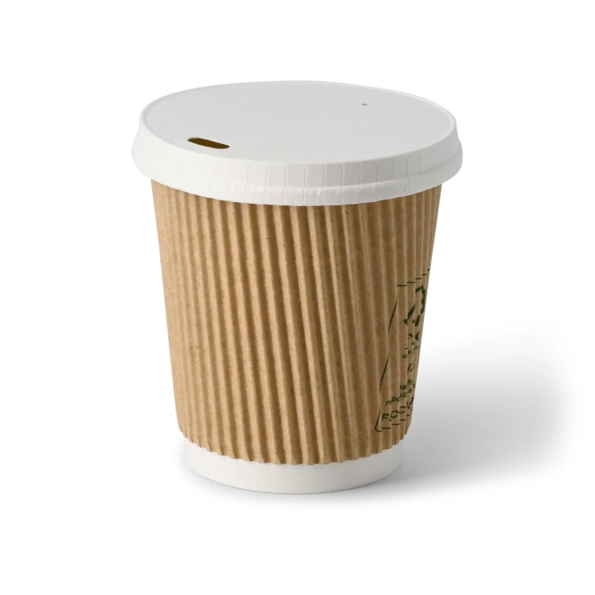 Ribbelbeker / Koffiebeker to go 200 ml/ 8 oz, Ø 80 mm, kraft dhd04925-riffelbecher-coffee-to-go-becher-200-ml-8-oz-80-mm-braun-innen-weiss-5