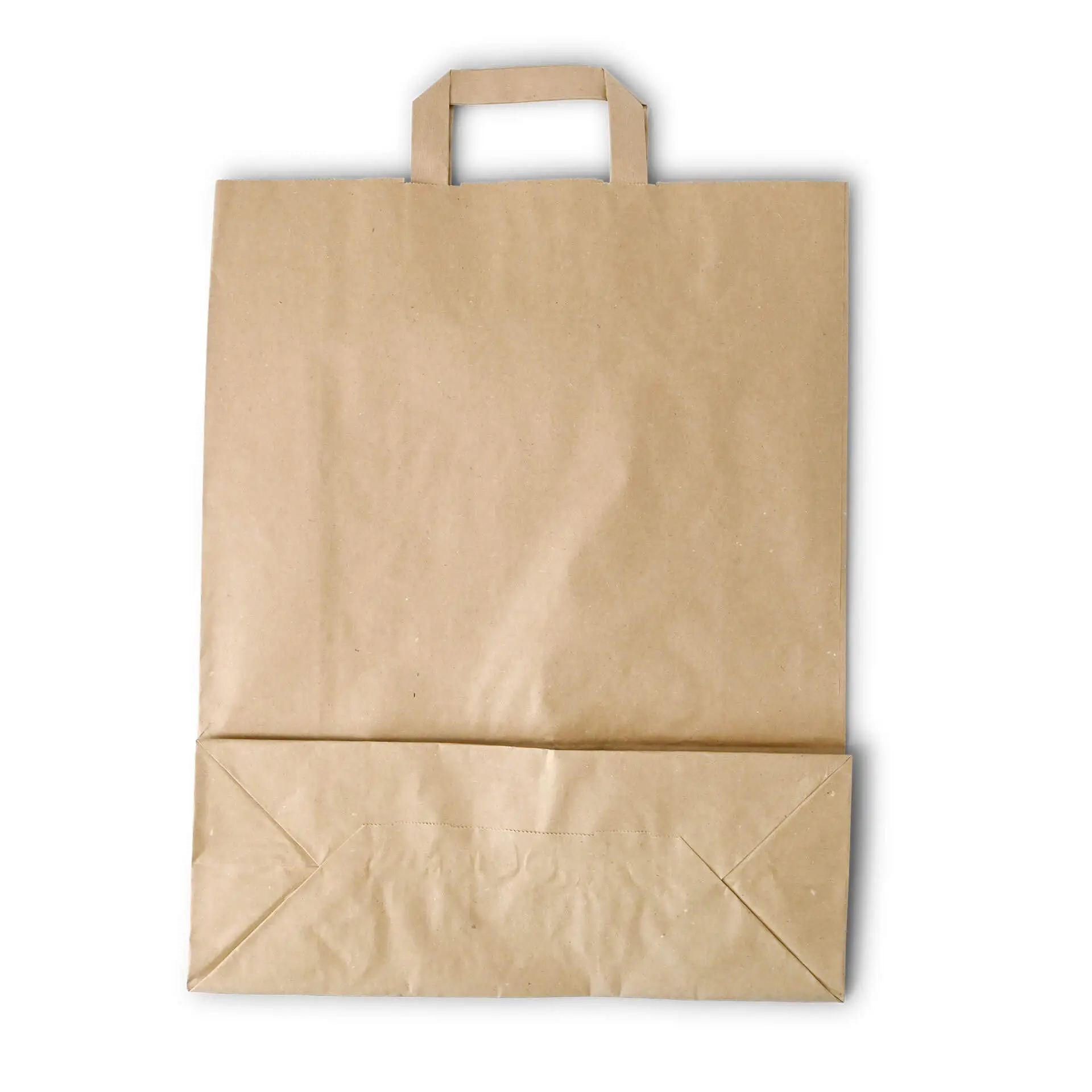Papieren draagtassen van gerecycled papier XL, 32 x 12 x 40 cm, bruin dse02318-tragetaschen-aus-recyclingpapier-xl-32-x-12-x-40-cm-braun-5