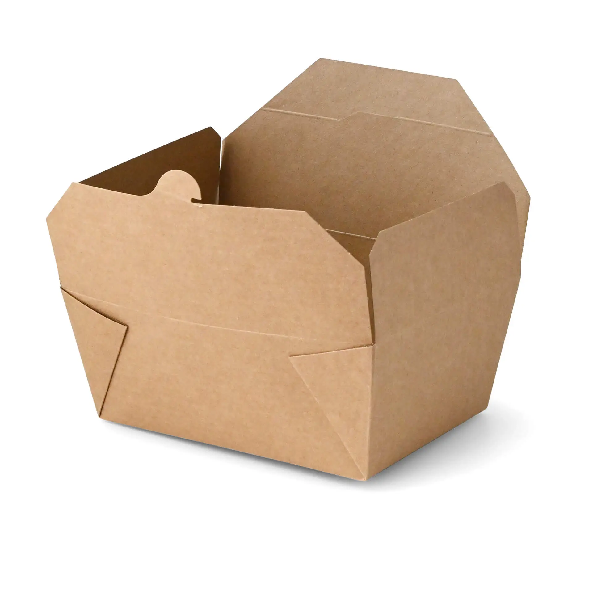 Meeneemdoosjes van karton 2500 ml, brui Meeneemdoosjes van karton 2500 ml, brui
