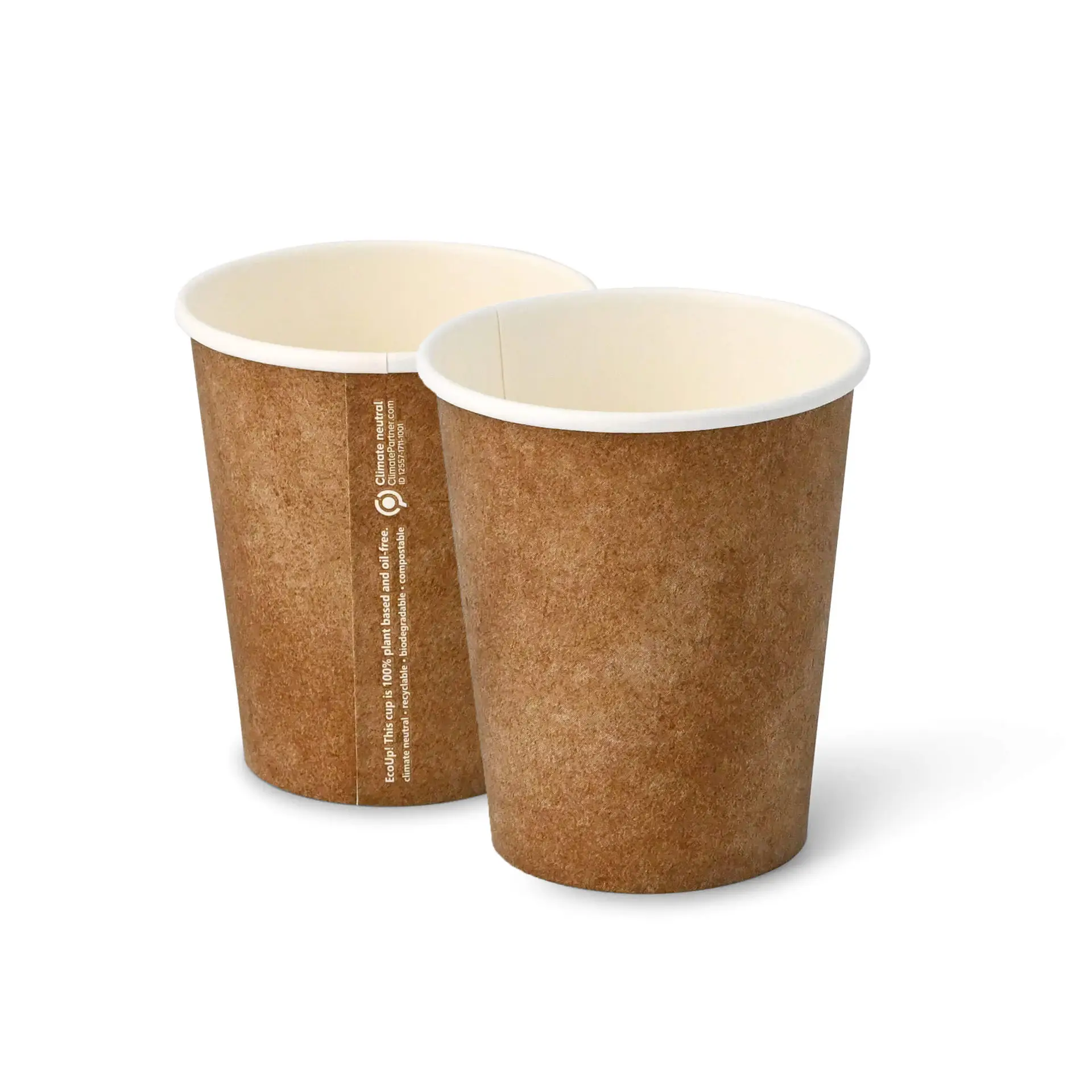 Kartonnen beker 200 ml / 8 oz, Ø 80 mm, kraft