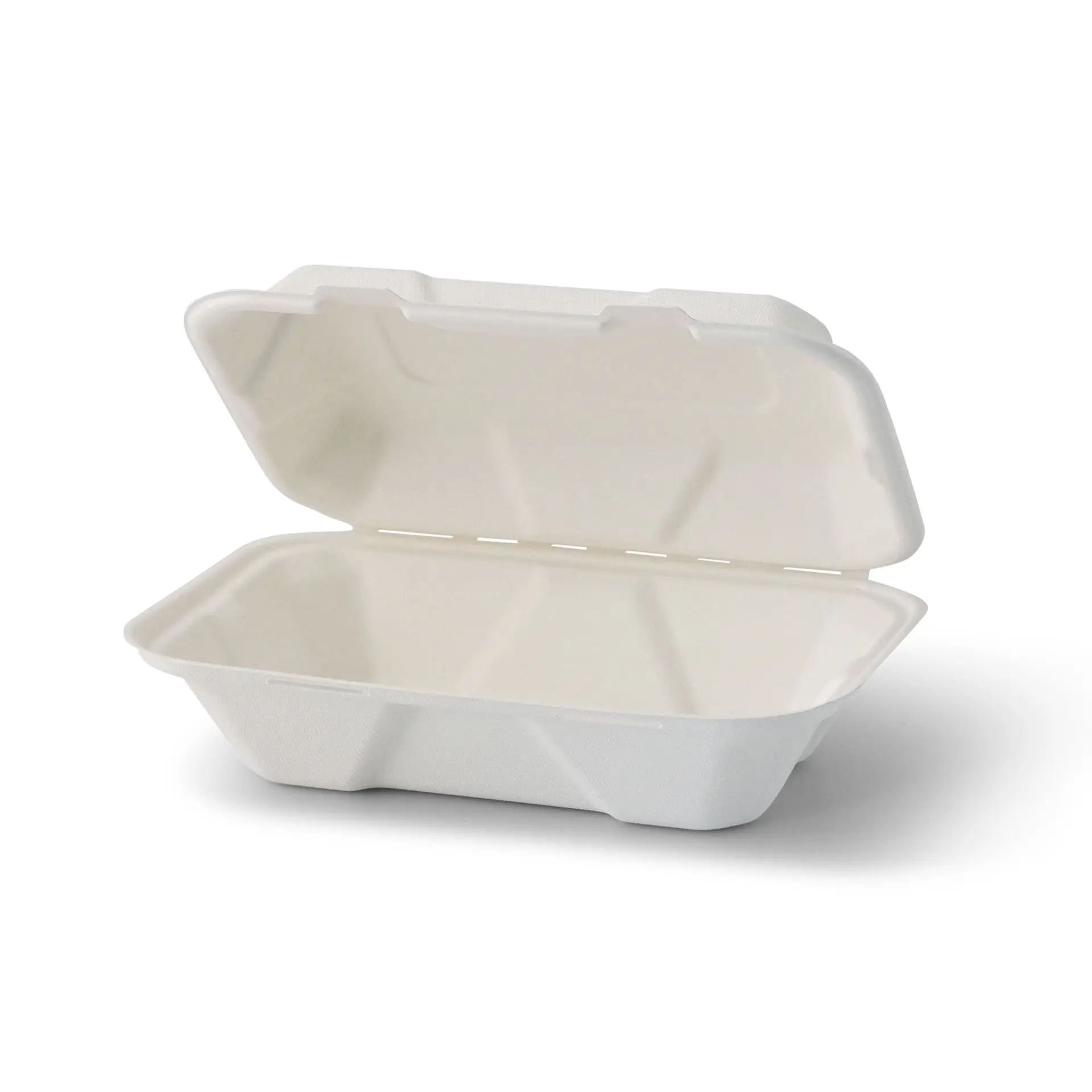 Suikerriet container 23 x 15,5 x 7,5 cm, klapdeksel, rechthoekig Suikerriet container 23 x 15,5 x 7,5 cm, klapdeksel, rechthoekig