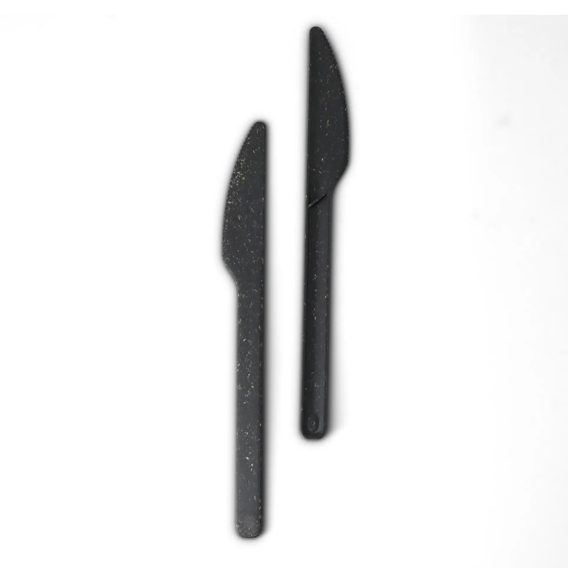 Herbruikbaar mes “merways Cutlery” 18 cm, peper / grijs