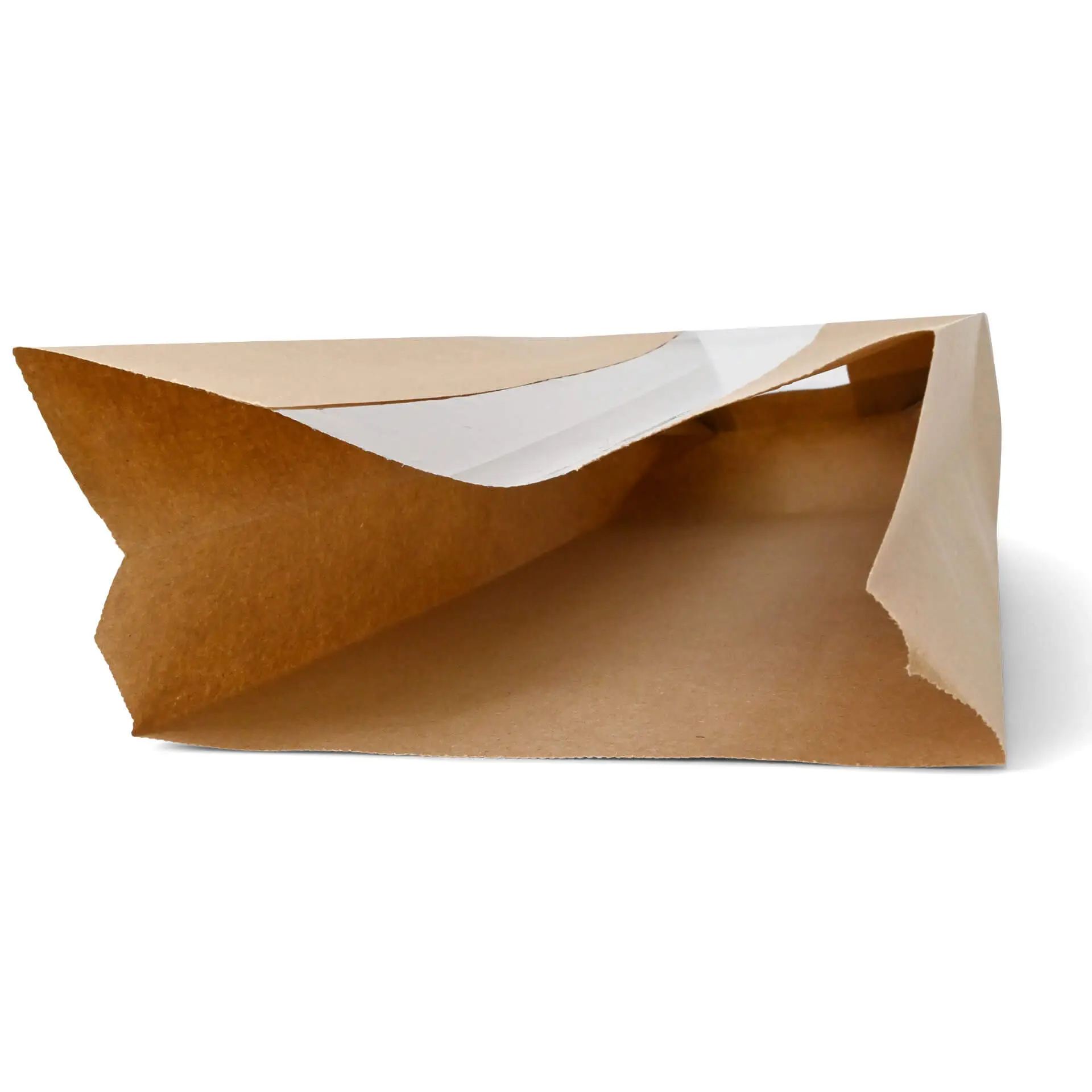 Sac à pain avec fenêtre M, 14 x 7 x 41 cm, brun