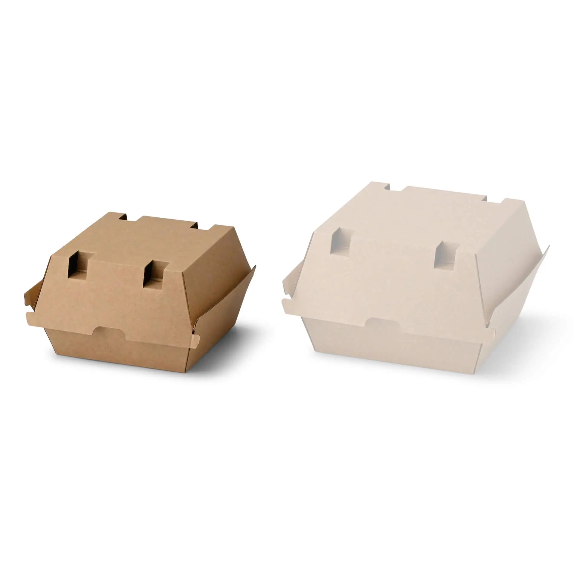 Takeaway hamburgerdozen 13 x 14 x 8 cm, karton, kraft Takeaway hamburgerdozen 13 x 14 x 8 cm, karton, kraft