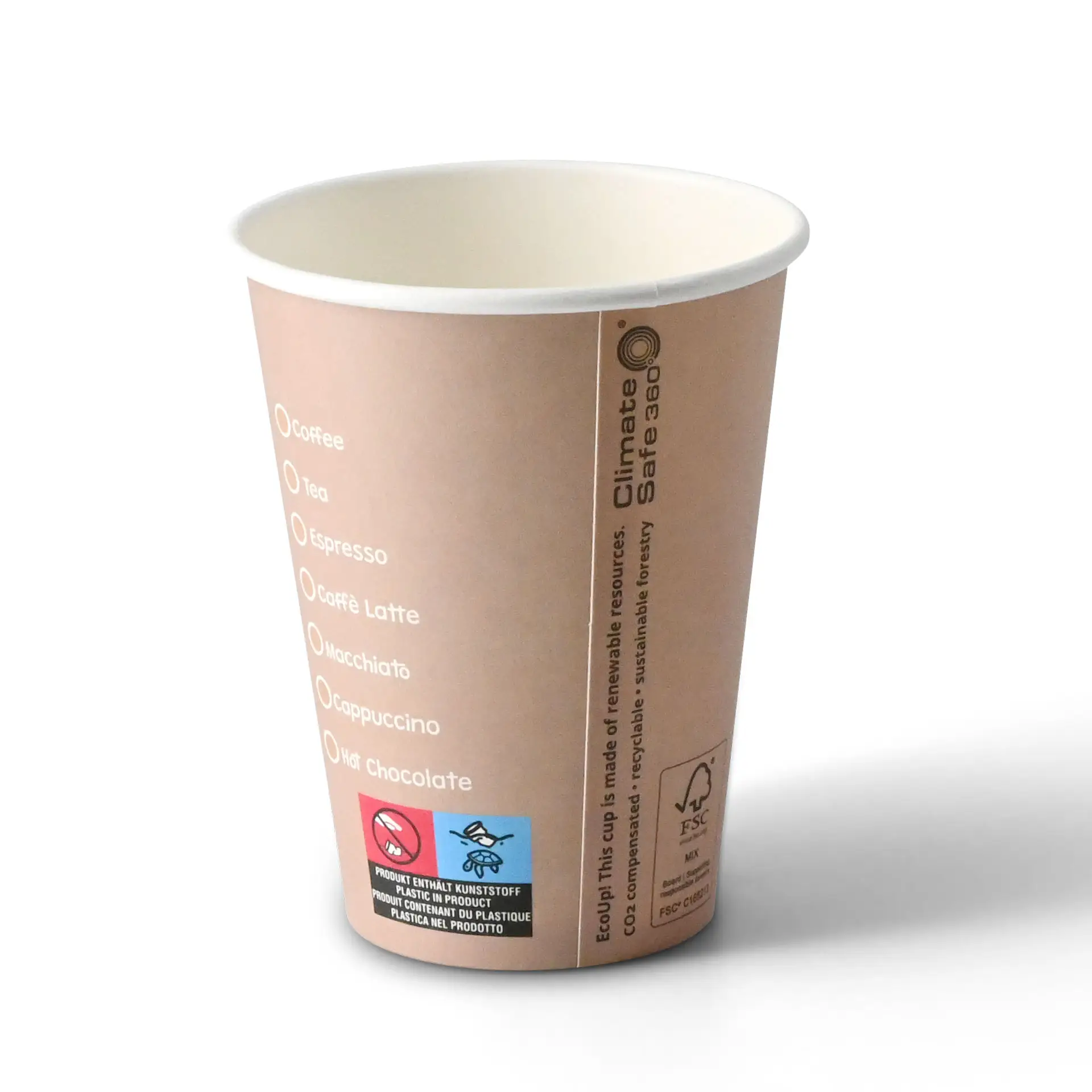 Bedrukte papieren bekers "Coffeebreak" (gecoat) 300 ml / 12 oz, Ø 80 mm, wit con10036-01-0-pappbecher-bedruckt-coffeebreak-beschichtet-300-ml-12-oz-80-mm-weiss-2