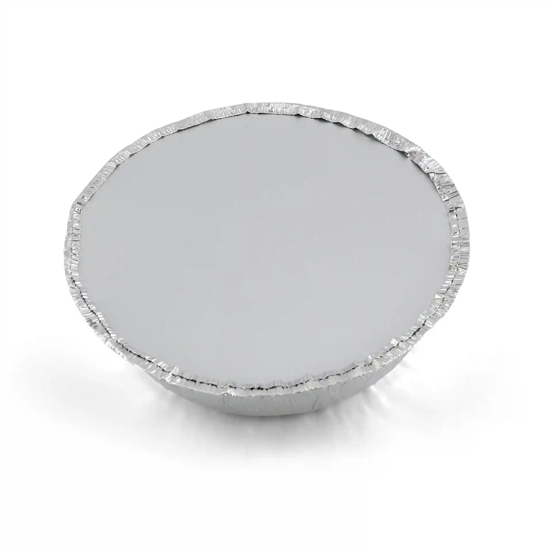 Ronde aluminium kartonnen deksel voor 830 ml container, met een diameter van 180 mm en een lichtgewicht ontwerp.