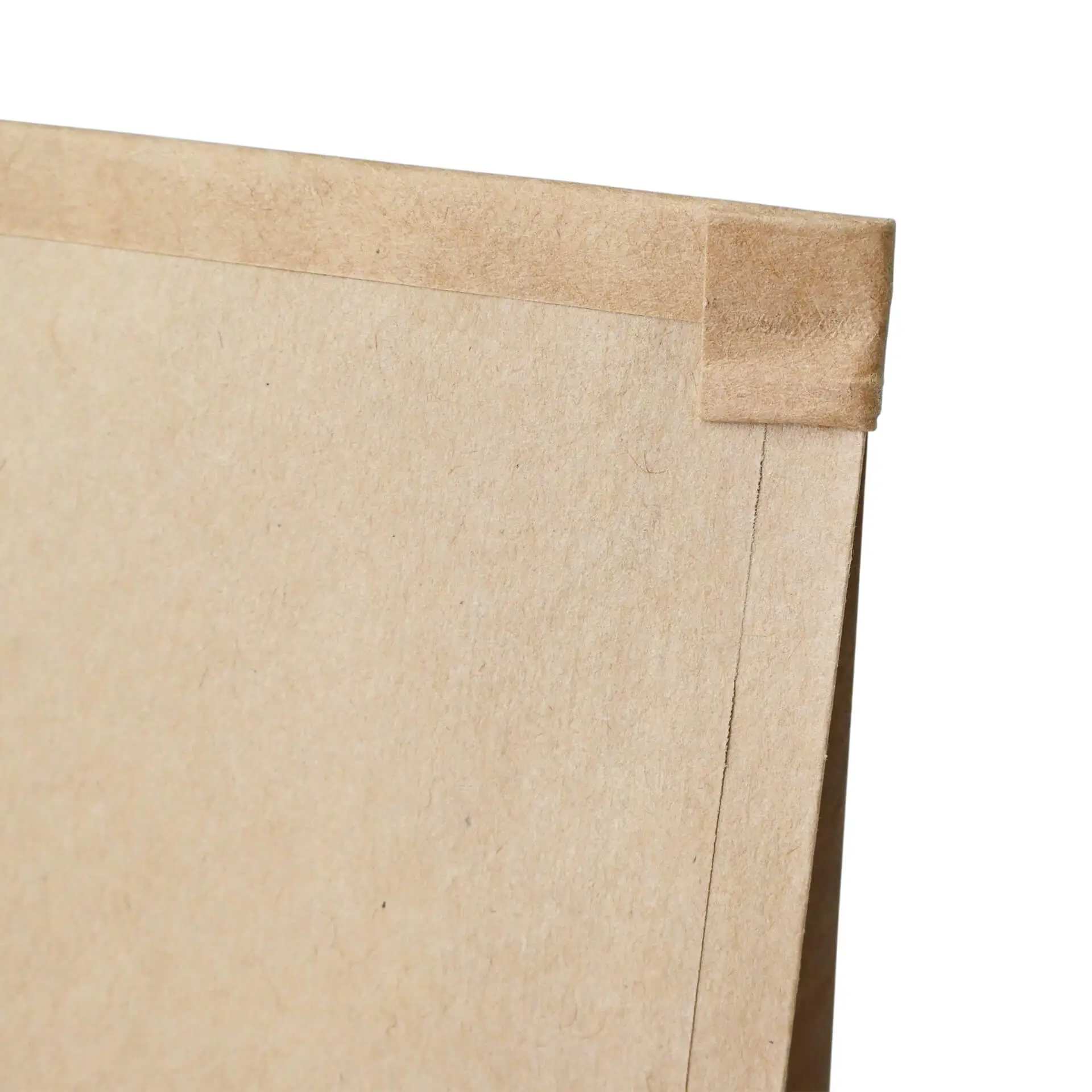 Blokbodemzakken met venster L, 15,5 x 7 x 24,2 cm, bruin, clipband