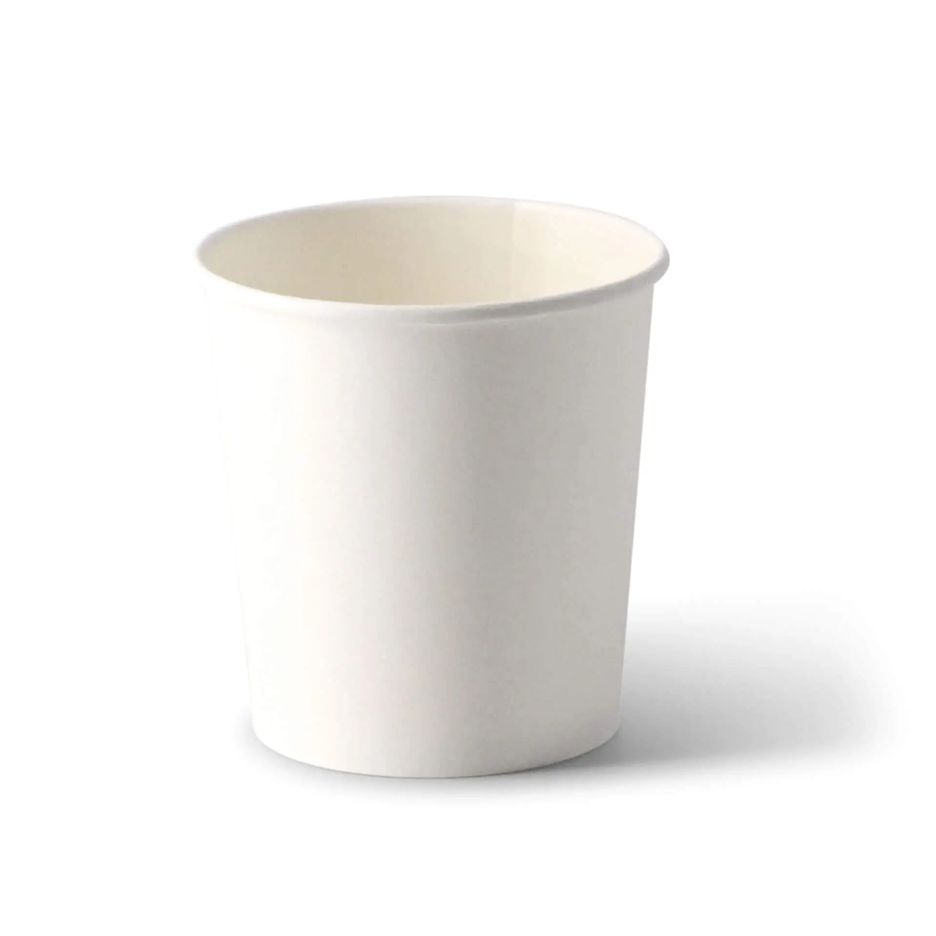 Soepbeker to go van karton (Premium) 400 ml / 16 oz, Ø 90 mm, wit, bio-gecoat