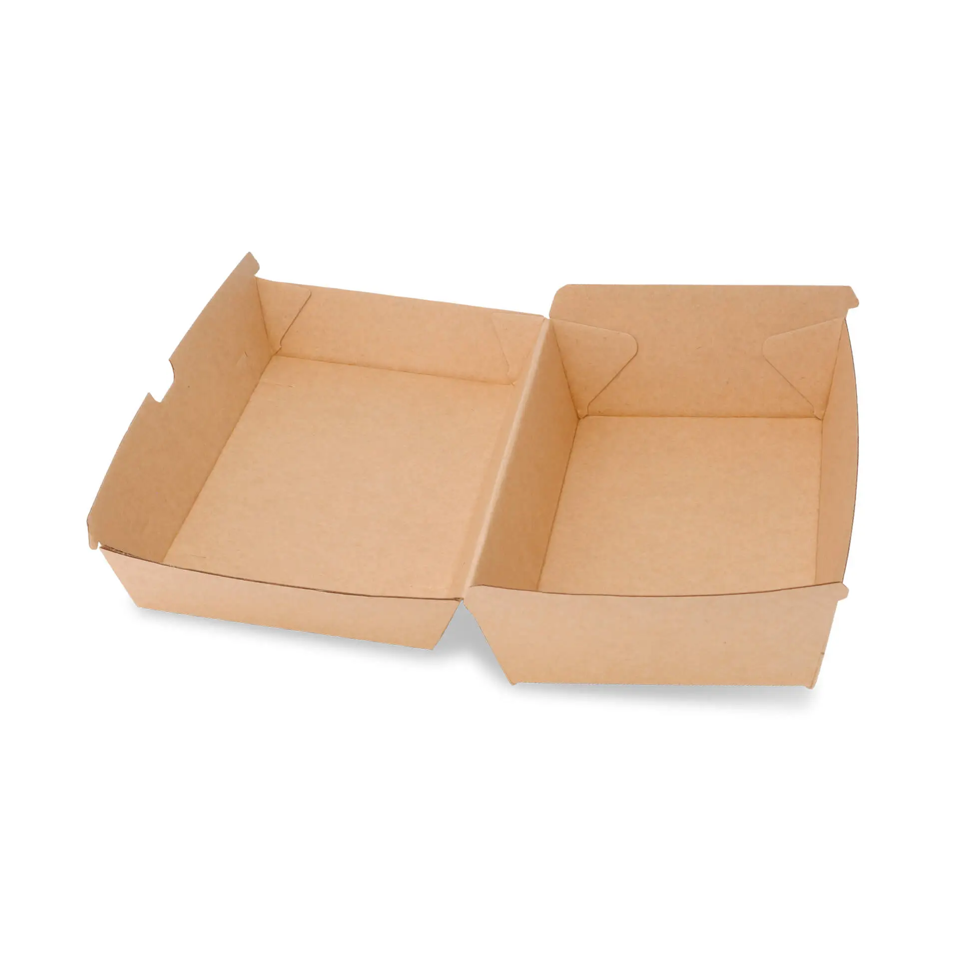 Takeaway dozen met klepdeksel 24,8 x 13 x 7,5 cm, kraft karton dfc04325-boxen-mit-klappdeckel-248-x-13-x-75-cm-kraftkarton-braun-4