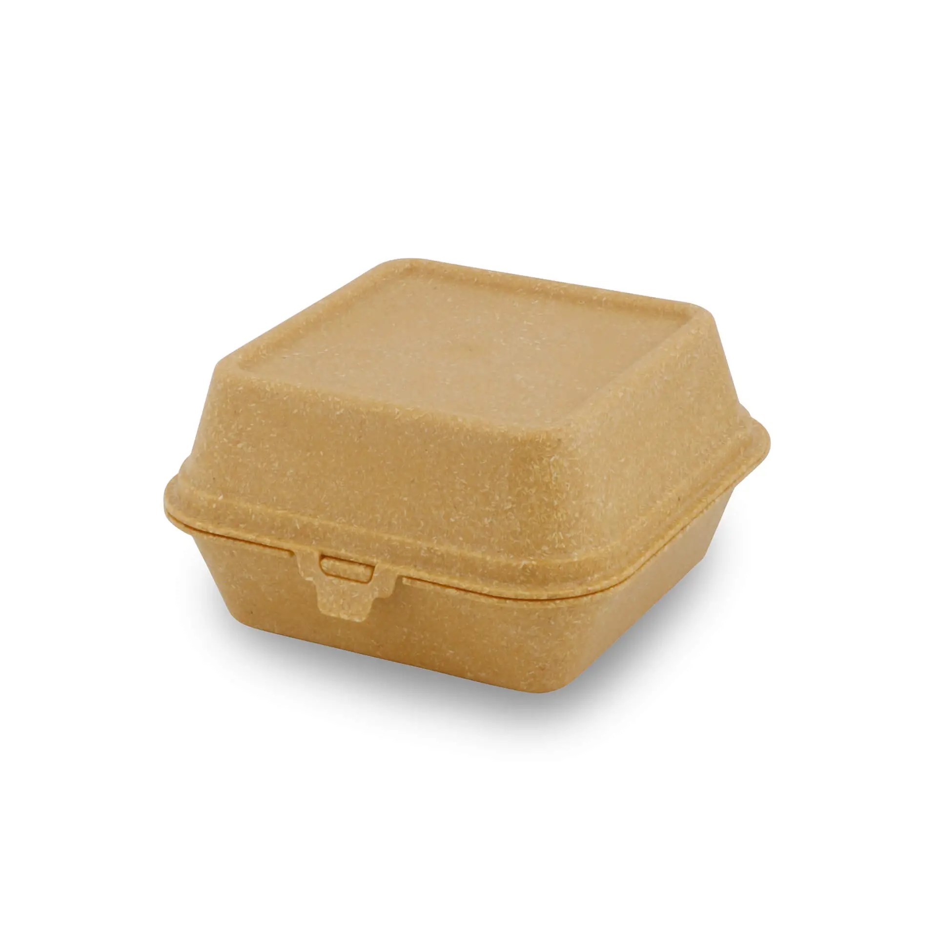 Herbruikbare burger-boxen "merways Box" 16 x 15 x 8,5 cm, karamel / bruin Herbruikbare burger-boxen "merways Box" 16 x 15 x 8,5 cm, karamel / bruin