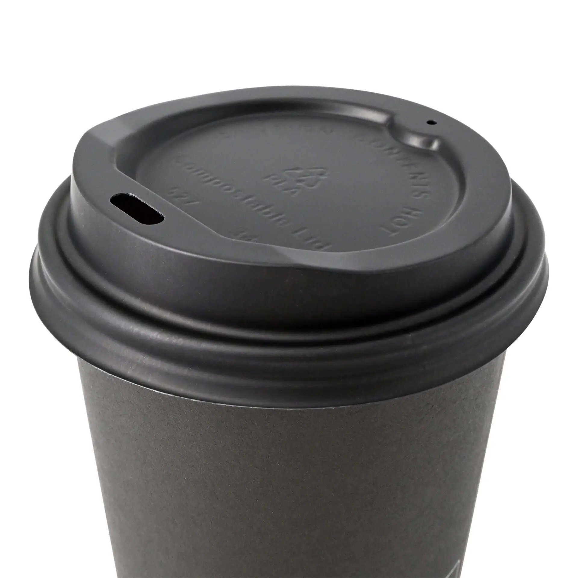 CPLA-deksel Ø 80 mm, zwart, drinkopening dhd004051-cpla-deckel-80-mm-schwarz-trinkoeffnung-3