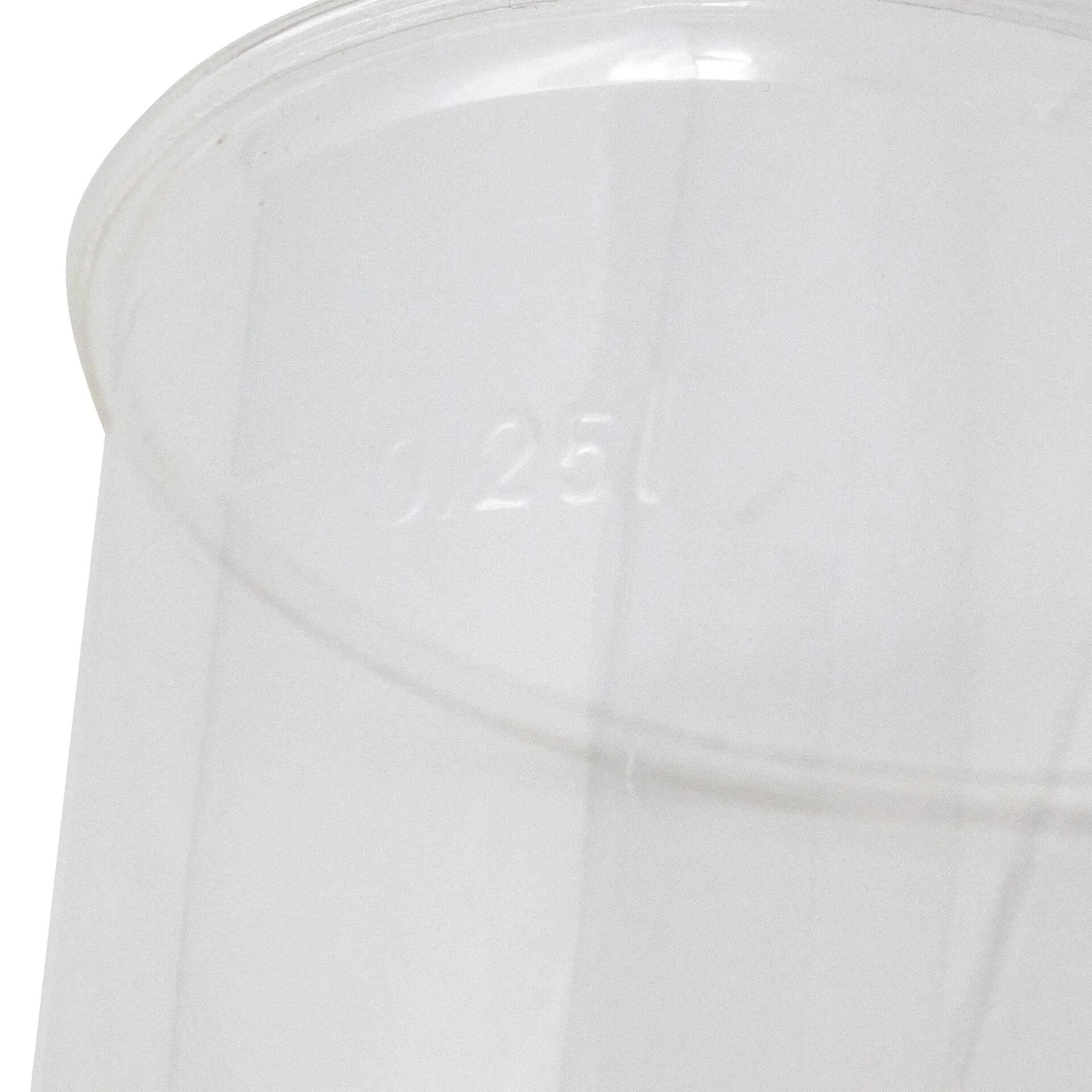 Bedrukte plastic bekers 250 ml / 10 oz, transparant, rPET