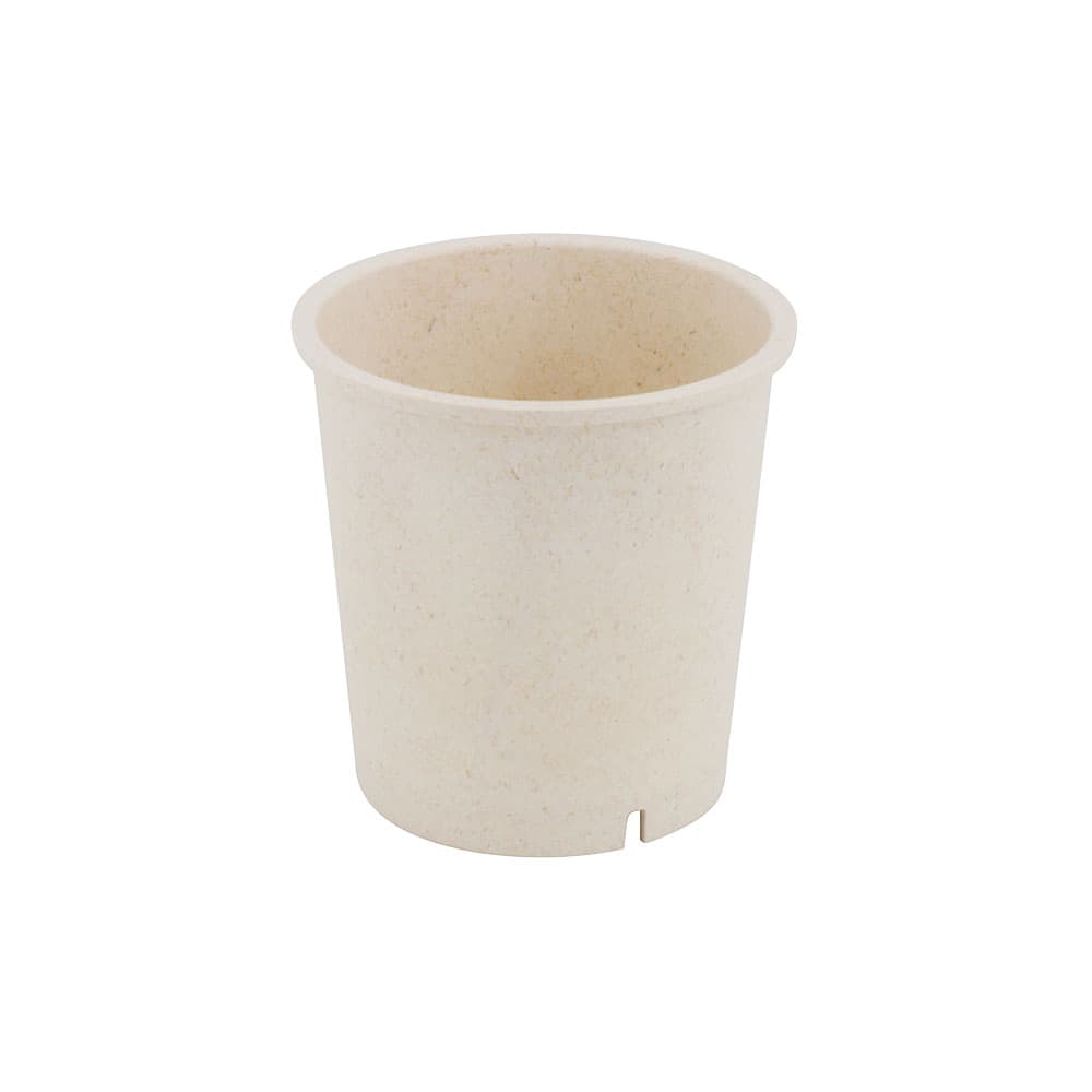 Mehrweg-Becher Häppy Cup 400 ml, Ø 95 mm, Cashew / creme-weiß
