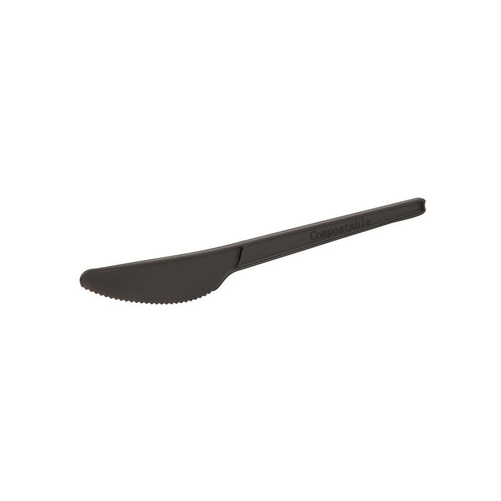 CPLA-Messer 16,6 cm, matt-schwarz
