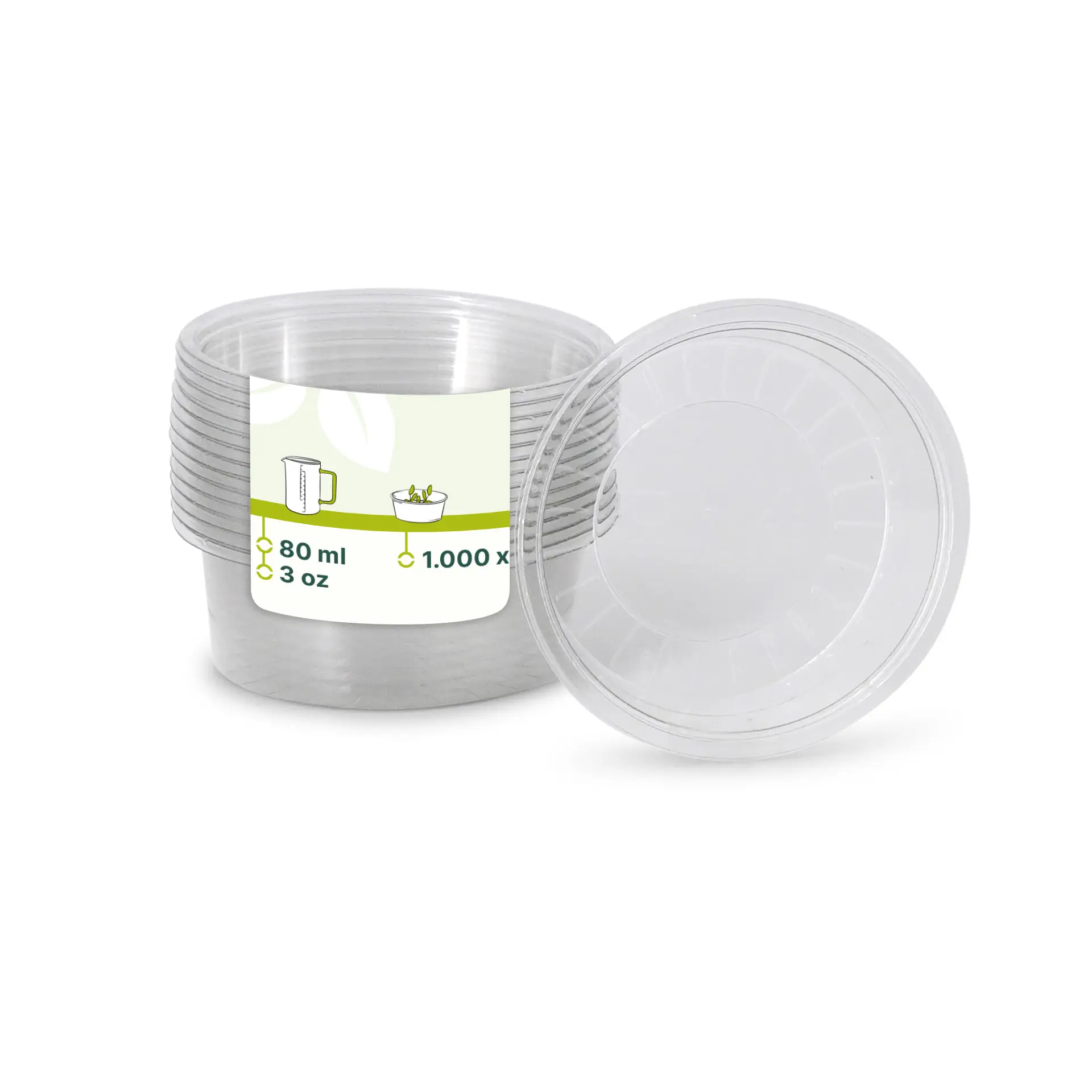 rPET sausbakjes 80 ml / 3 oz, Ø 75 mm, transparant dfc02507-rpet-portionsbecher-80-ml-75-mm-transparent