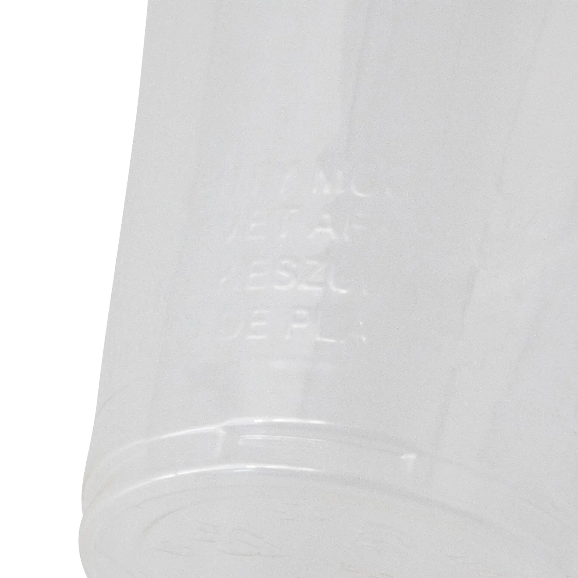 Bedrukte plastic bekers 200 ml / 8 oz, transparant, PLA