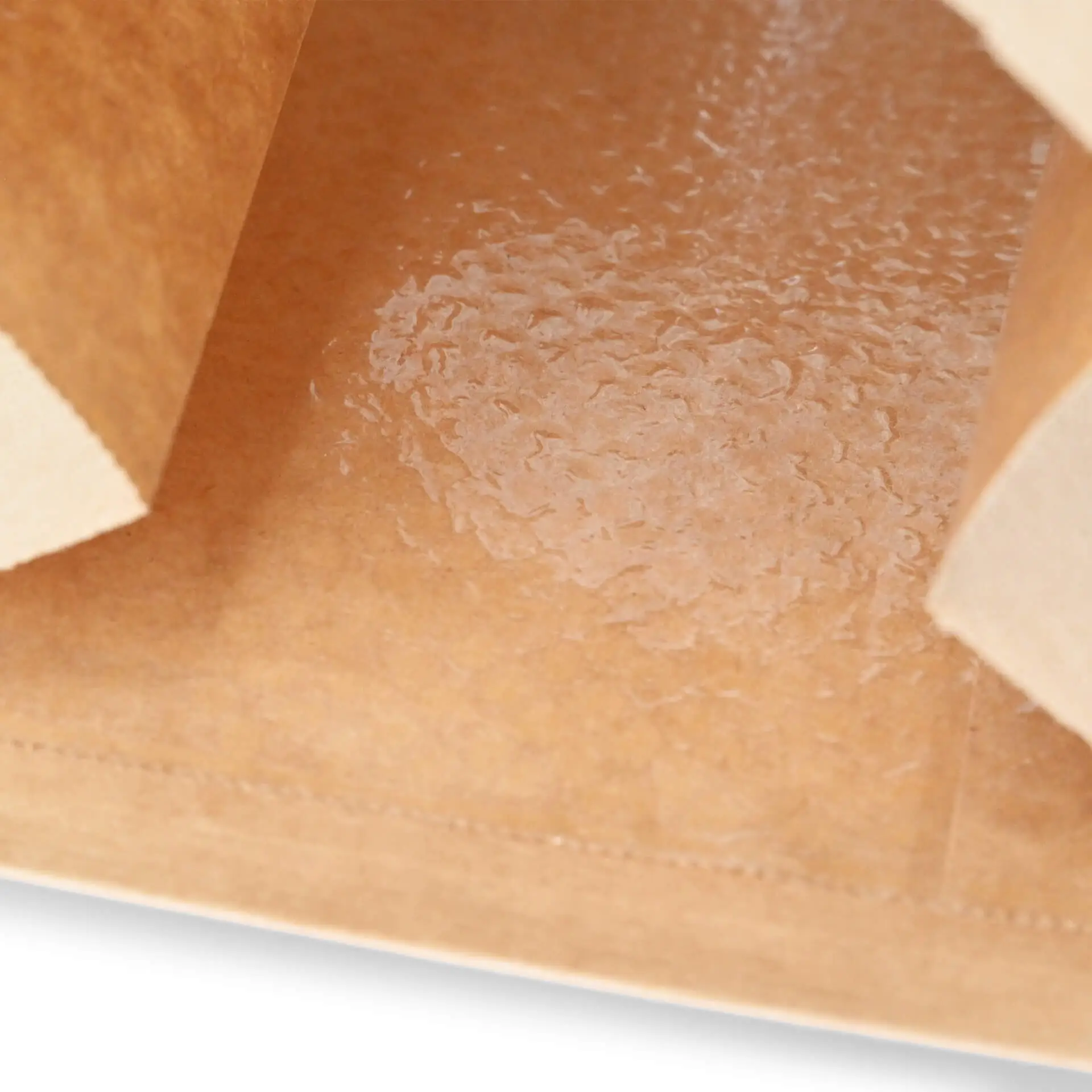 Blokbodemzakken met venster M, 11,5 x 7,2 x 24,6 cm, bruin, clipband
