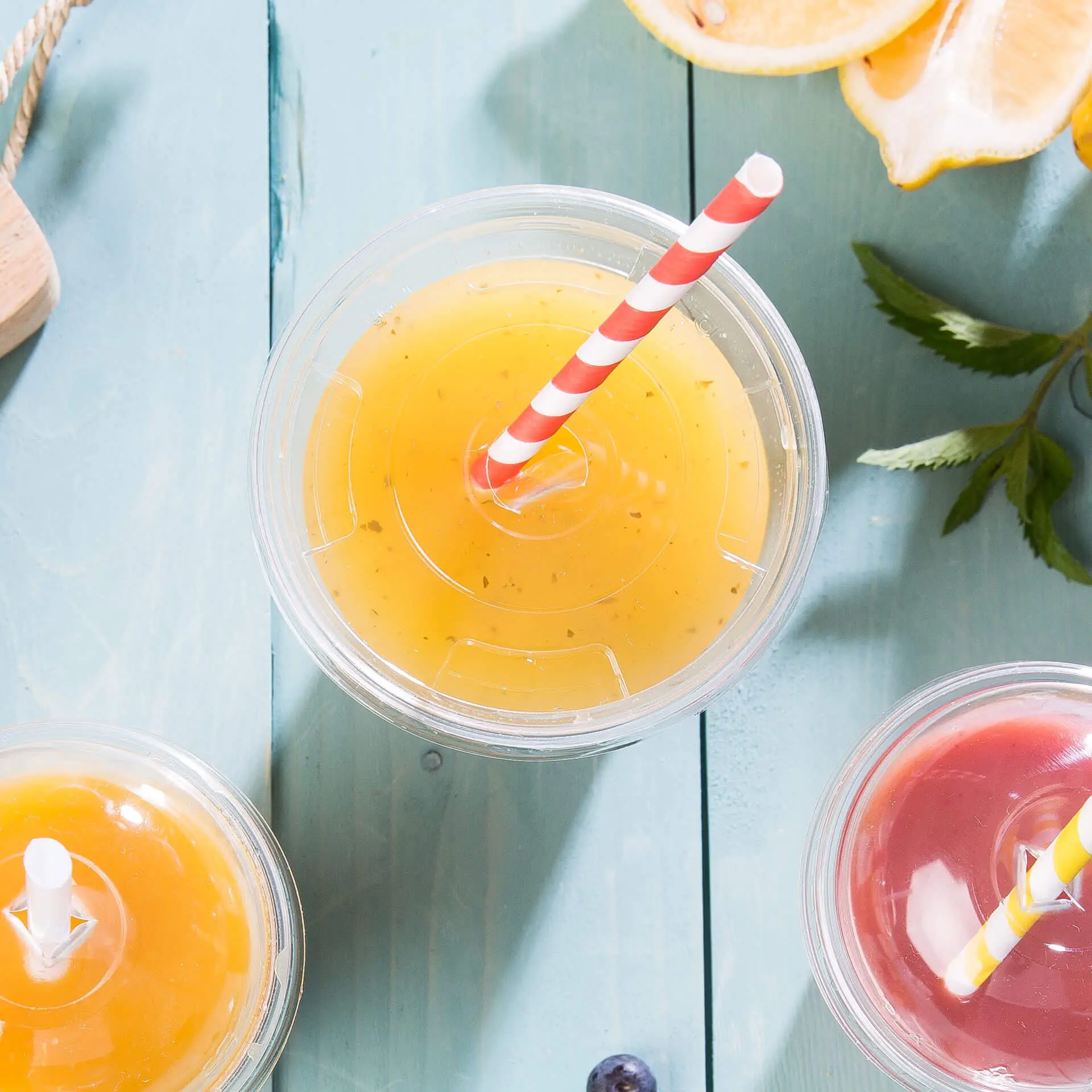 PLA plat deksel Ø 96 mm, rietgat dcd00051-pla-flachdeckel-96-mm-halmloch-7