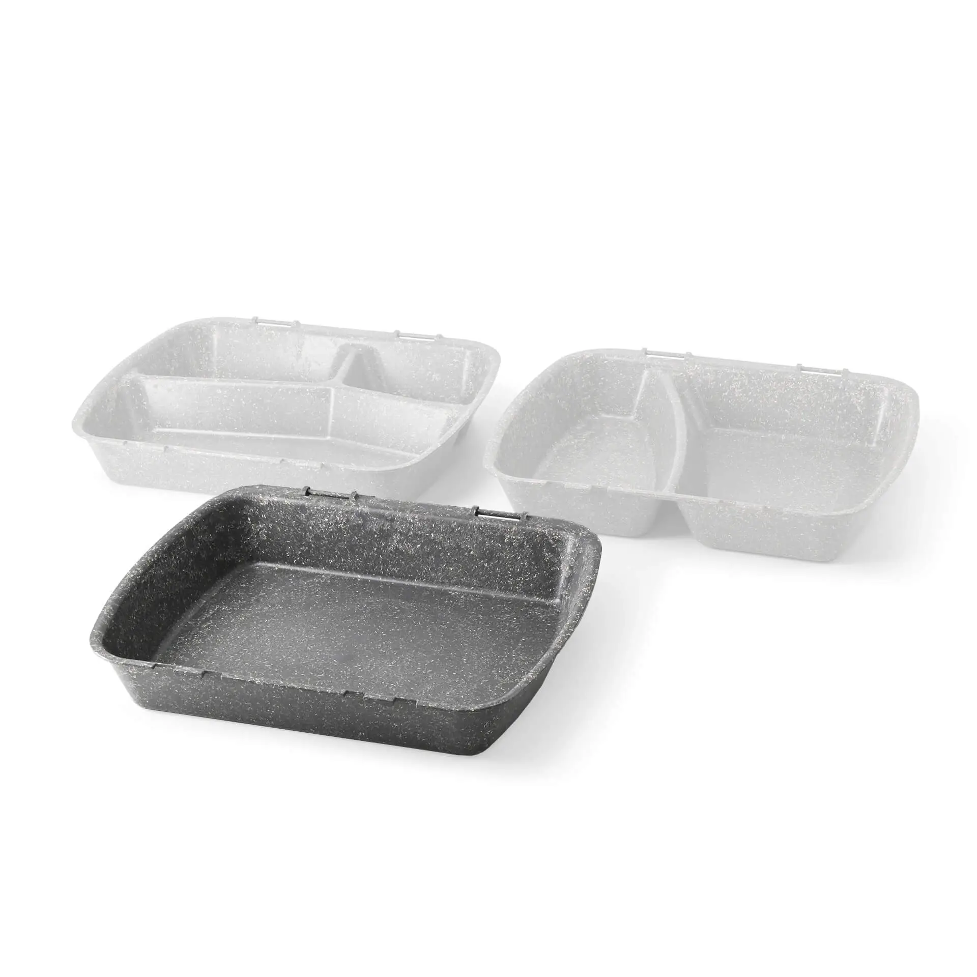 Herbruikbare menubakjes merways Box, peper/grijs, 24,5 x 20 x 4,5 cm, HP4 dfc008241-mehrweg-menuebehaelter-merways-box-245-x-20-x-45-cm-hp4-pfeffer-grau-9