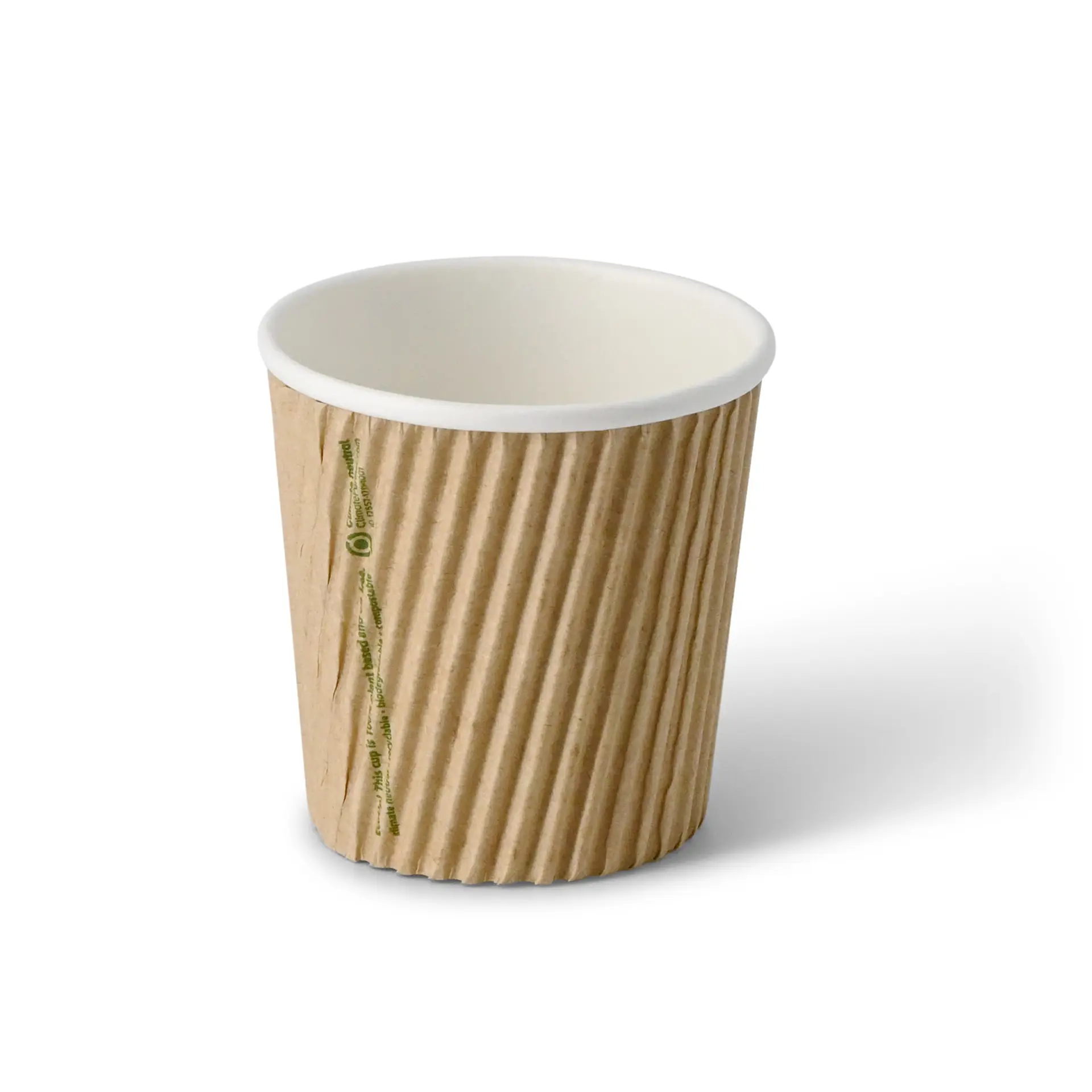 Ribbelbeker / Koffiebeker to go 100 ml / 4 oz, Ø 62 mm, kraft dhd049021-riffelbecher-coffee-to-go-becher-100-ml-4-oz-62-mm-braun-innen-weiss-2