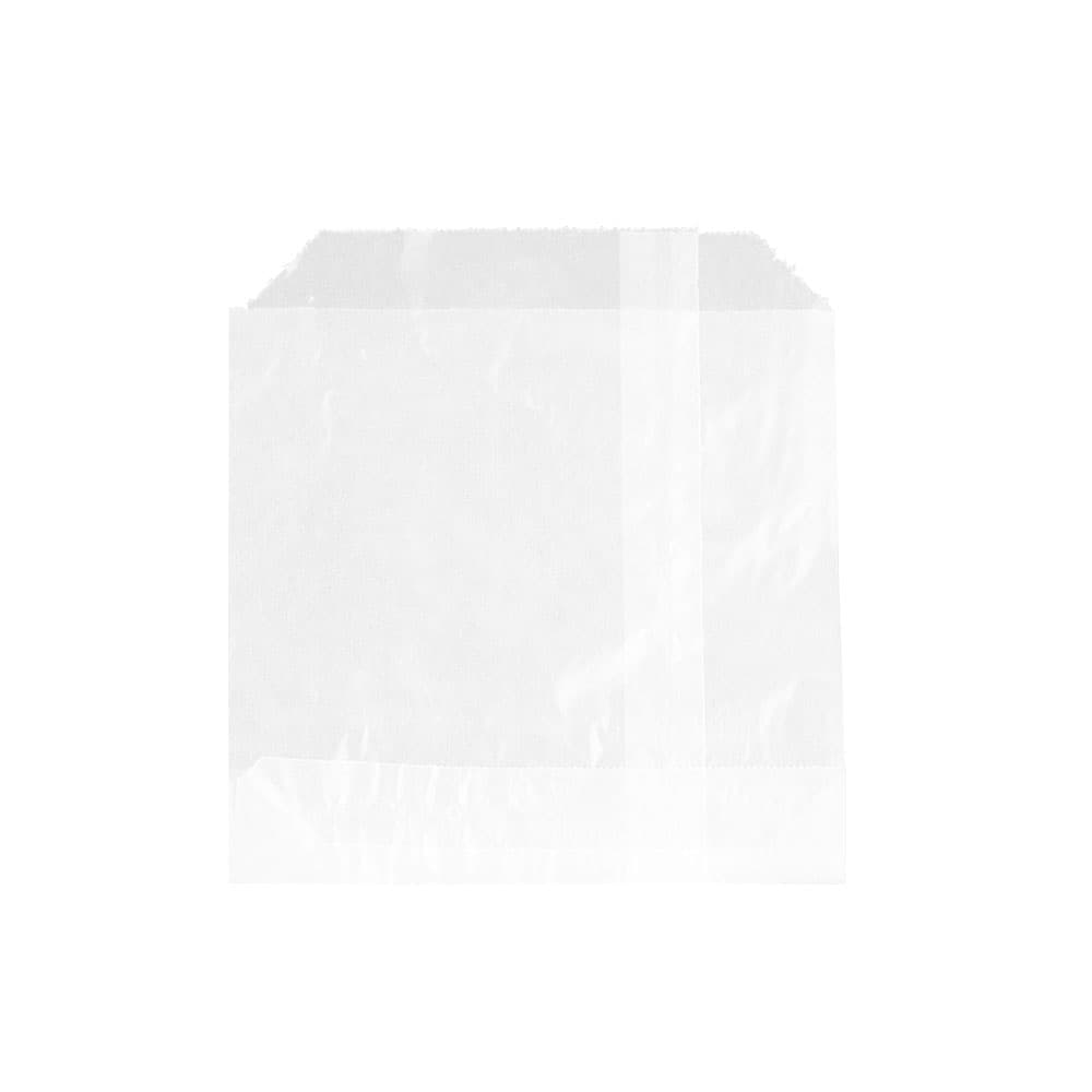 Pergamin-Flachbeutel 14 x 15 cm, weiß