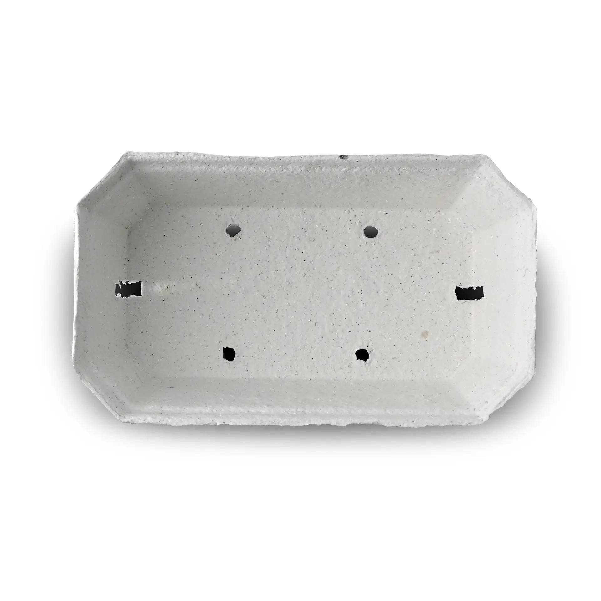 Beerenschalen aus Holzschliff 500 g, weiß