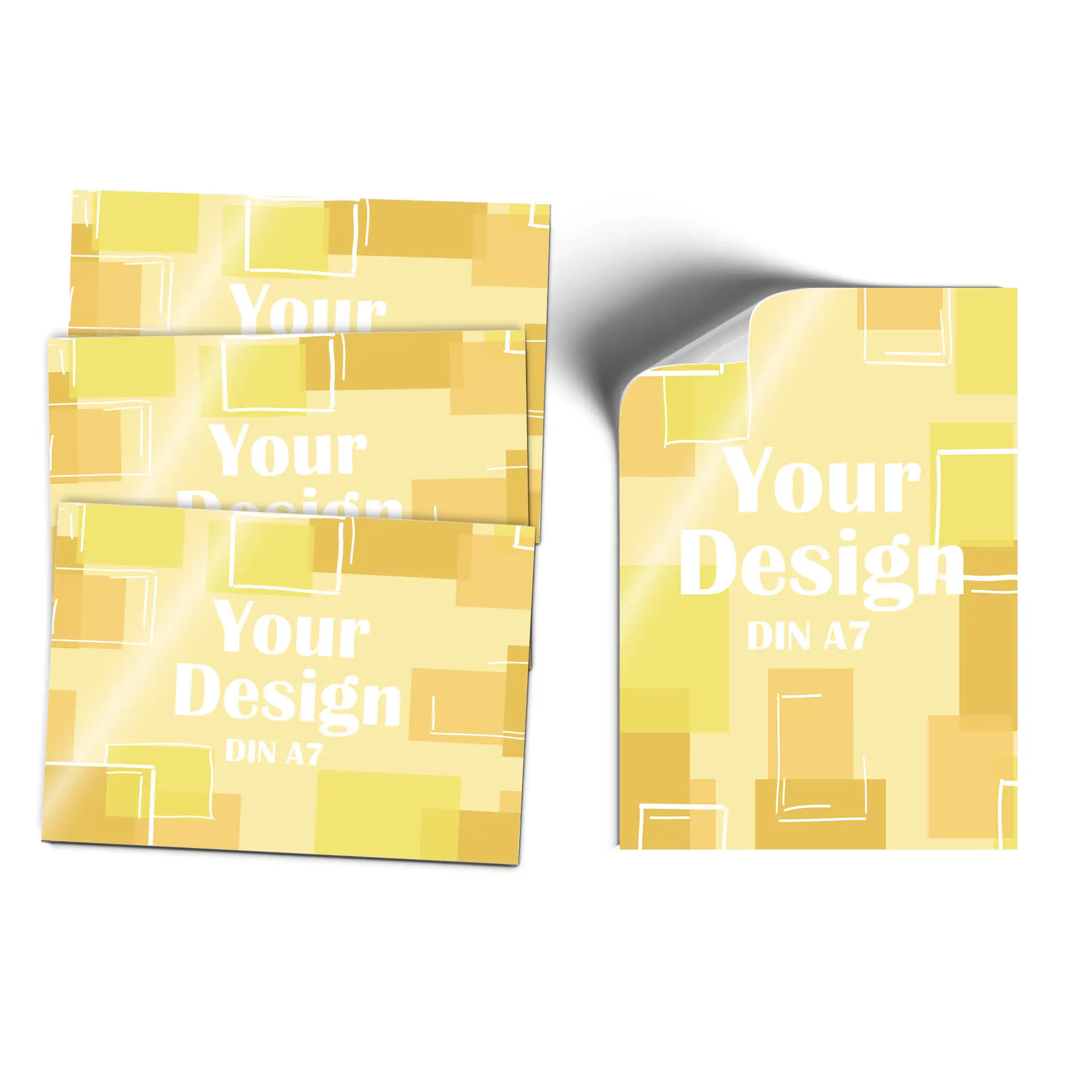 Logo-ontwerp met een wit embleem op een paarse achtergrond, afmetingen 105x74 mm.