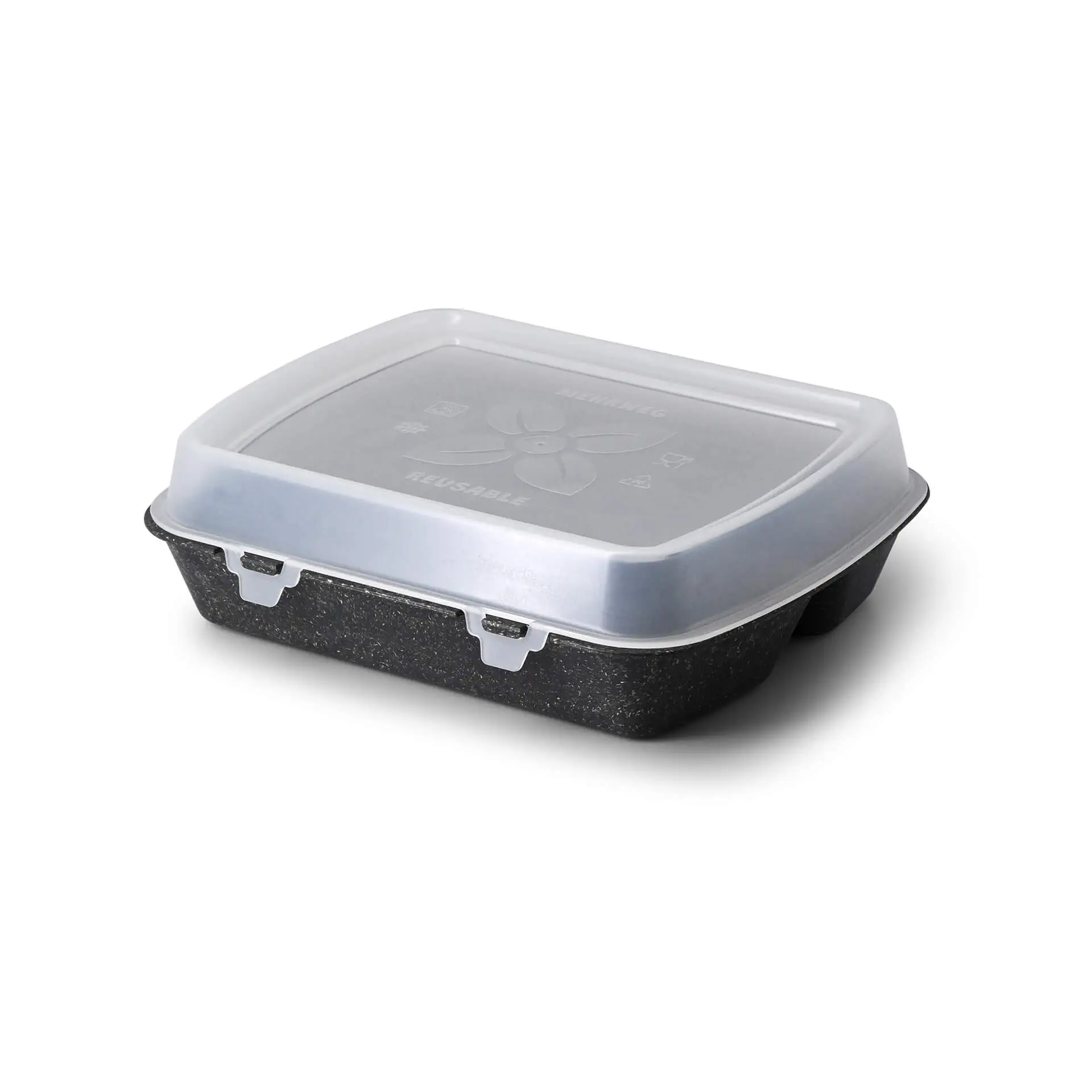Herbruikbare deksel "merways Box" 24,5 x 20 x 4,5 cm, PP, transparant dfc00850-mehrwegdeckel-merways-box-245-x-20-x-45-cm-pp-transparent-4