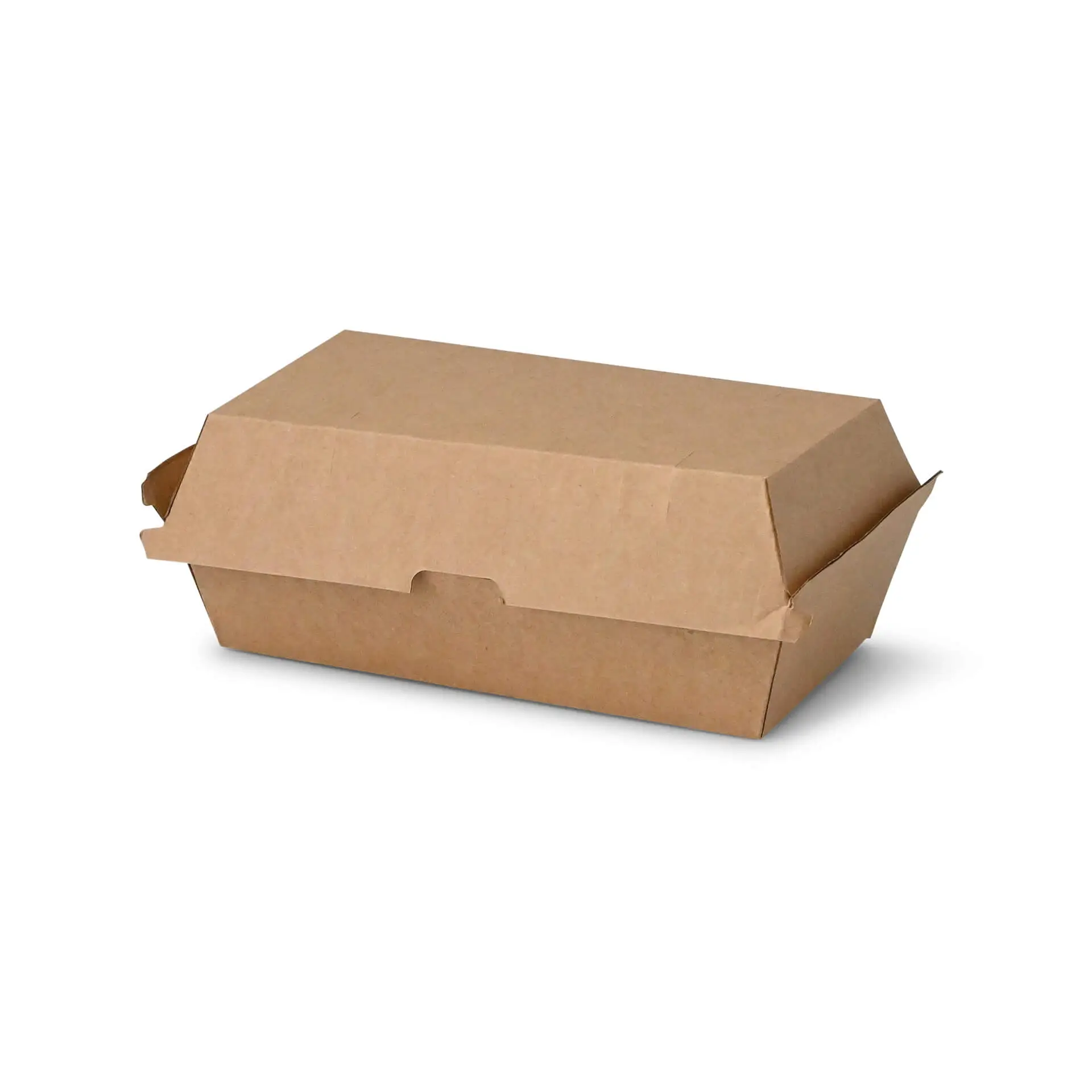 Takeaway dozen met klepdeksel 24,8 x 13 x 7,5 cm, kraft karton dfc04325-boxen-mit-klappdeckel-248-x-13-x-75-cm-kraftkarton-braun-2