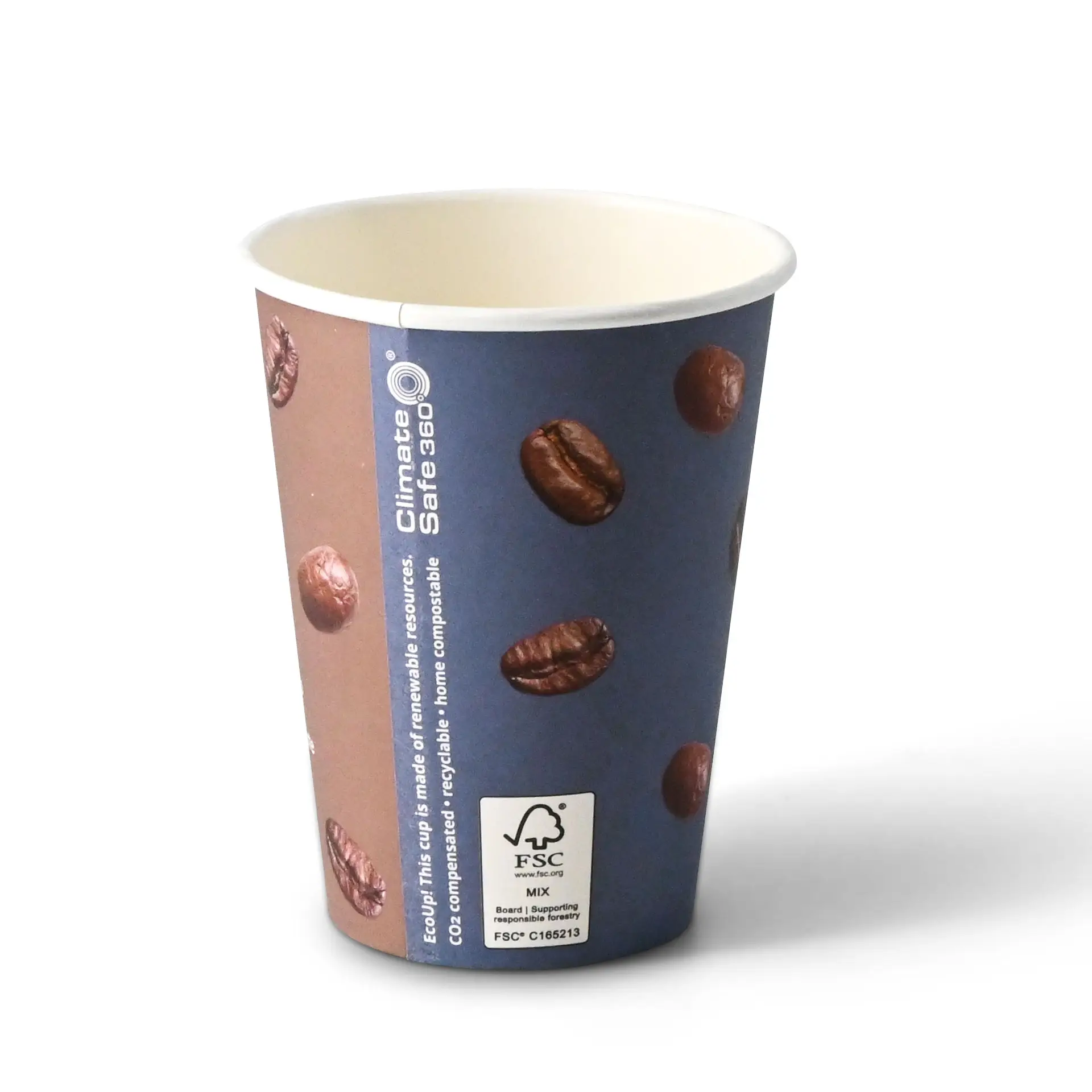 Bedrukte papieren bekers "Koffie" 300 ml / 12 oz, Ø 90 mm dhd045541-pappbecher-bedruckt-kaffee-300-ml-12-oz-90-mm-2