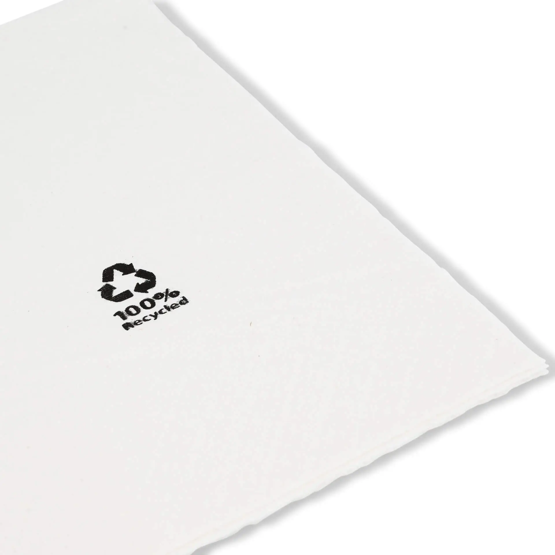 Servetten van gerecycled papier 33 x 33 cm, 2-laags, 1/4 vouw, wit dse028281-servietten-aus-recyceltem-papier-33-x-33-cm-2-lagig-14-falz-weiss-3