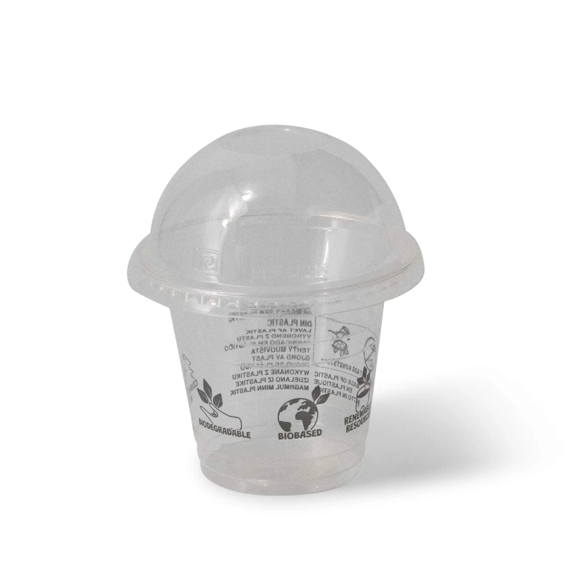Smoothie beker van PLA 200 ml / 8 oz, Ø 96 mm