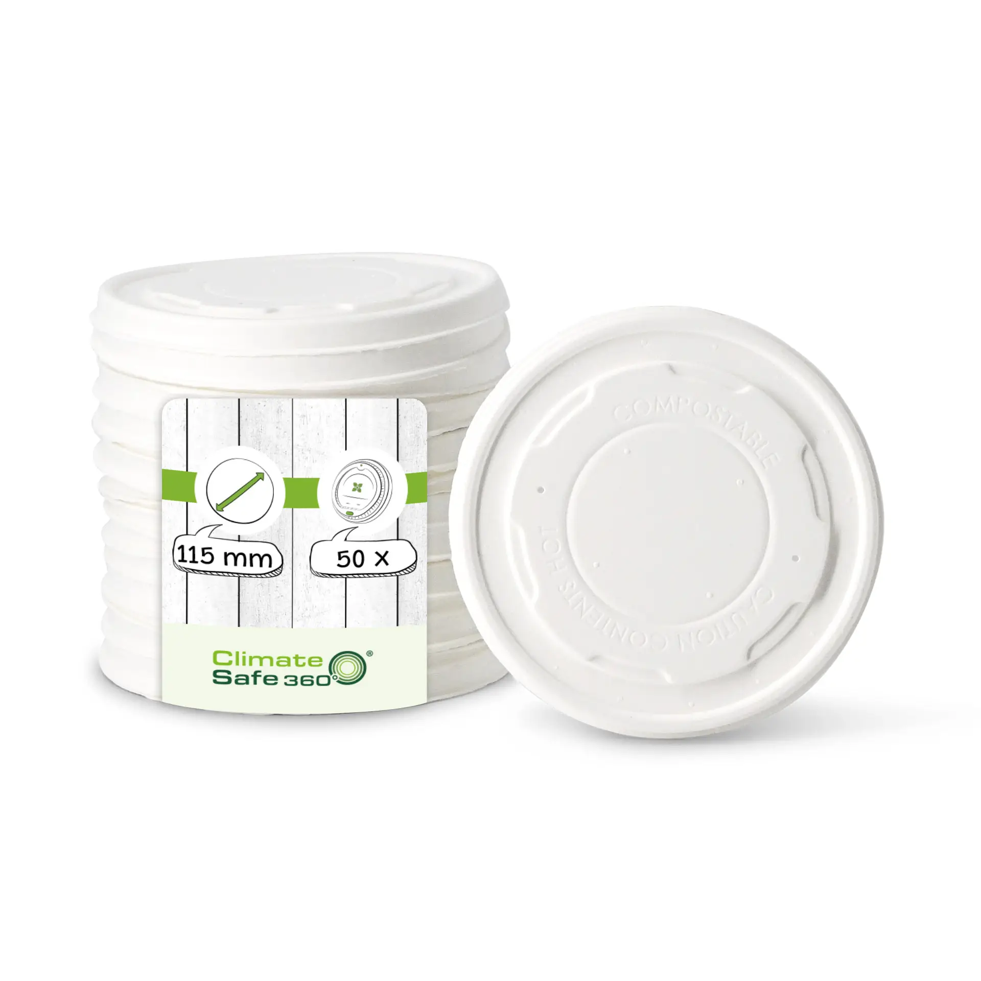 Platte kartonnen deksels Ø 115 mm, wit, gesloten dhd045011-flachdeckel-aus-pappe-115-mm-weiss-geschlossen