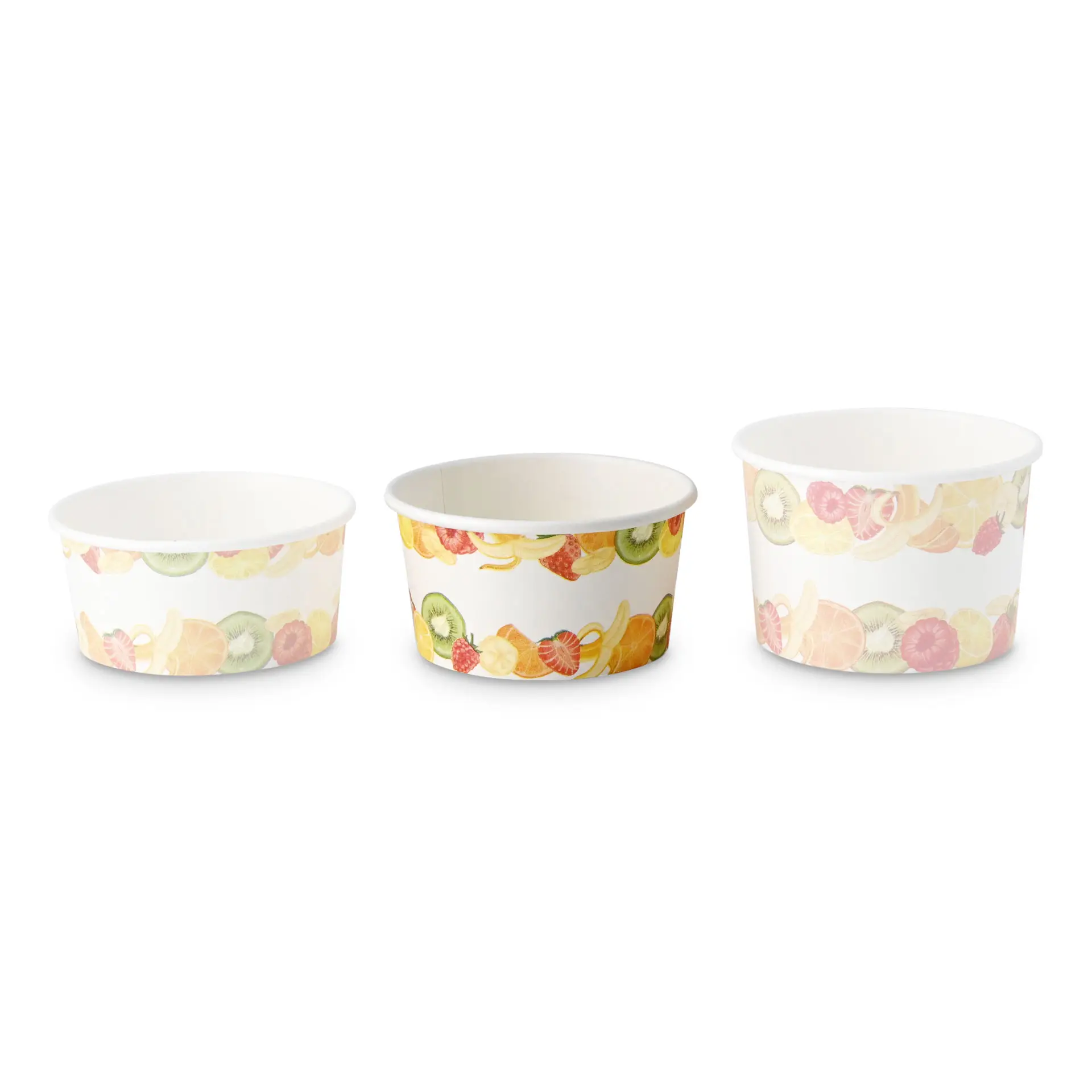 IJsbeker bedrukt (gecoat) S "Fruit" 150 ml, max. 220 ml, Ø 92 mm IJsbeker bedrukt (gecoat) S "Fruit" 150 ml, max. 220 ml, Ø 92 mm
