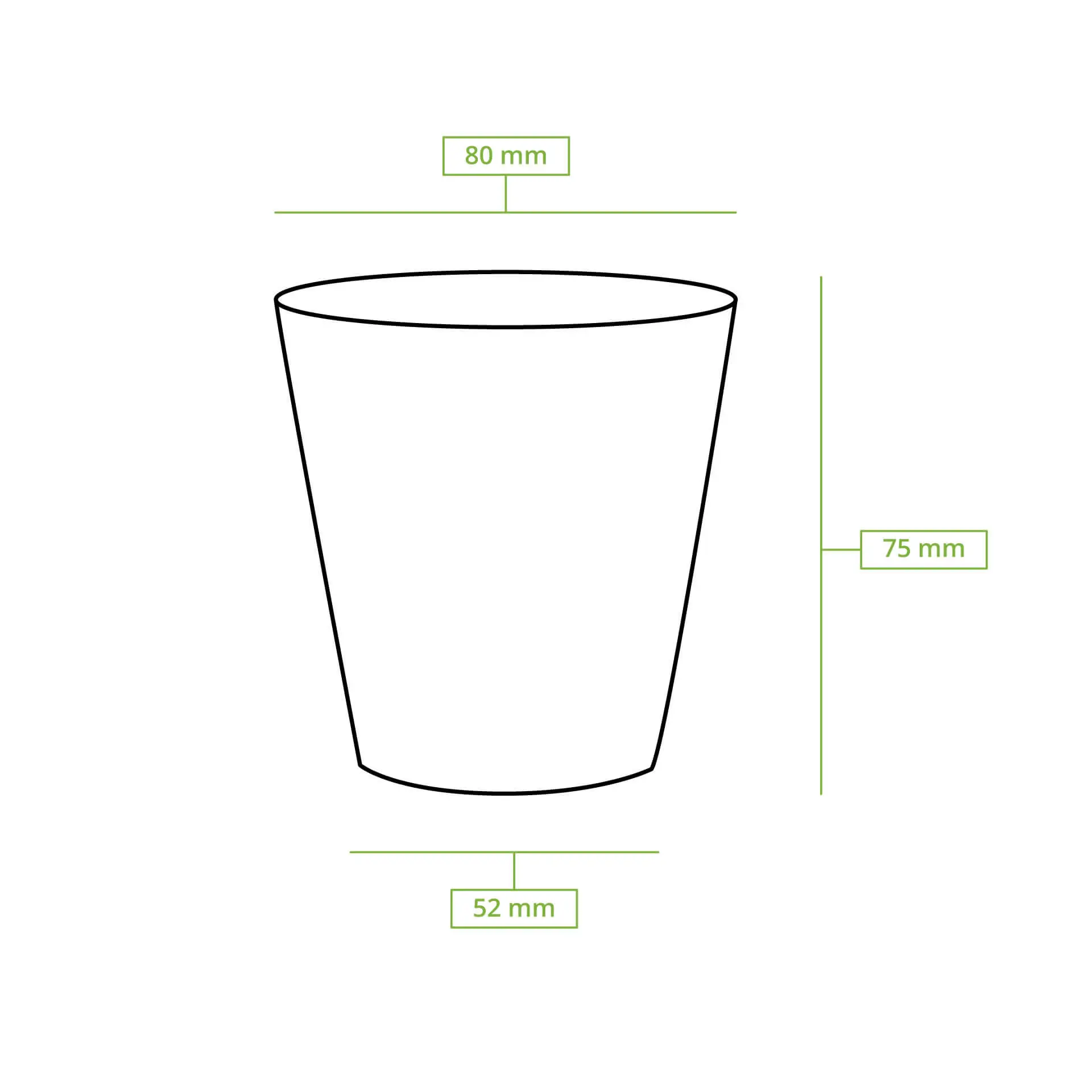 Papieren beker "EcoUp ©", 150 ml / 6 oz, Ø 80 mm dhd043981-pappbecher-150-ml-6-oz-80-mm-ecoup-icons-6