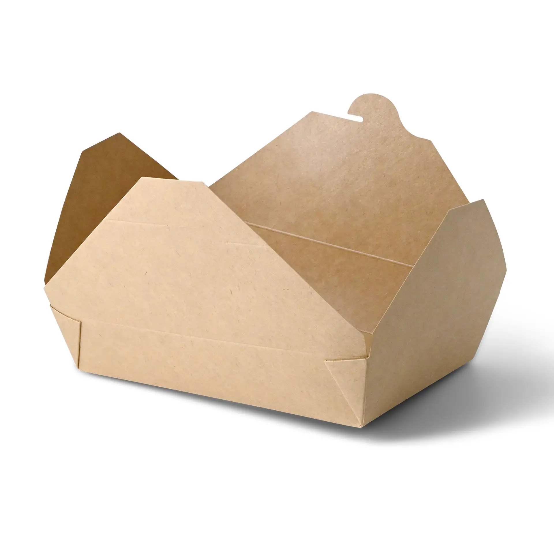 Take-away dozen (gecoat) 1100 ml, bruin