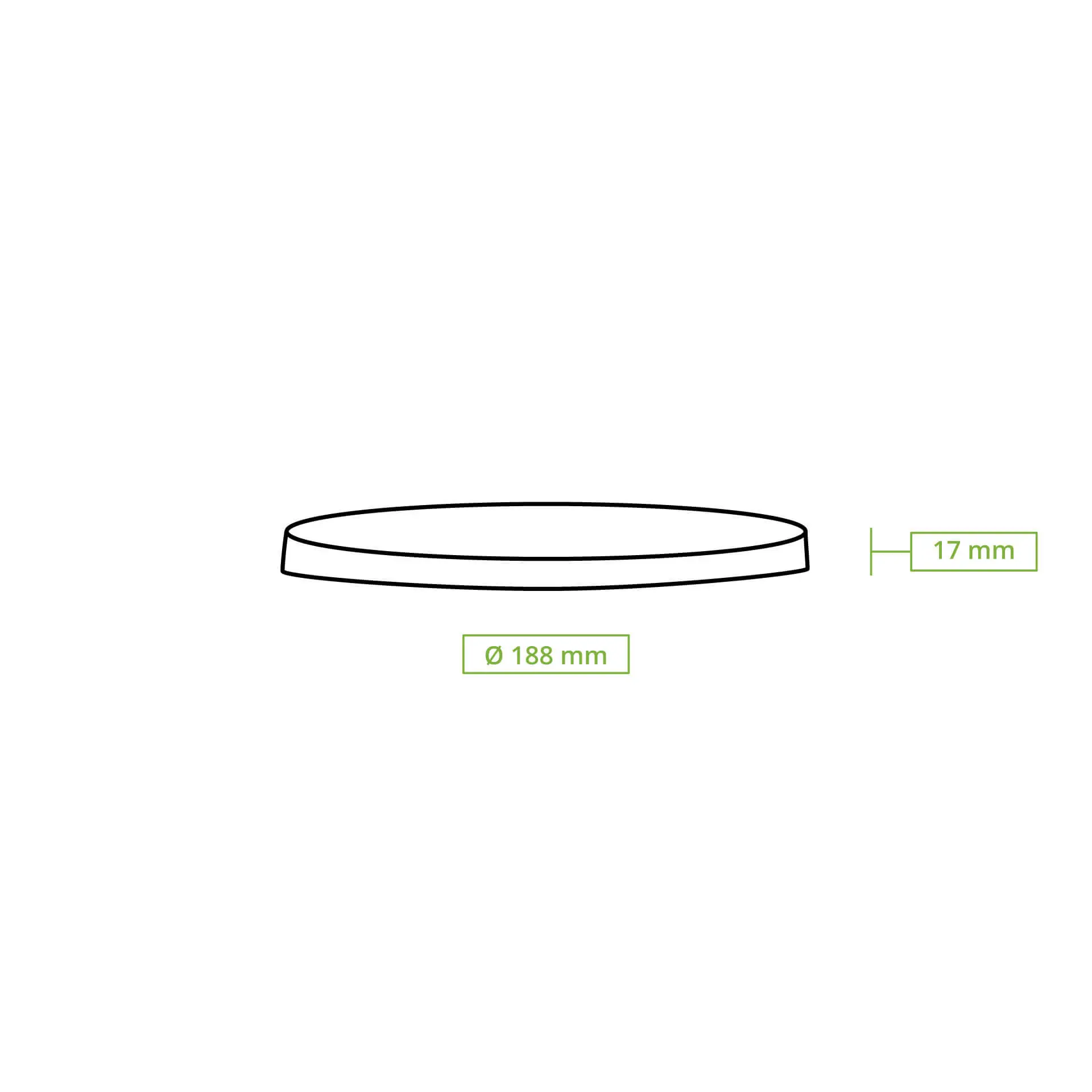 Kartonnen deksel met membraan (gecoat) Ø 185 mm, bruin, rond (voor kartonnen schalen) Kartonnen deksel met membraan (gecoat) Ø 185 mm, bruin, rond (voor kartonnen schalen)