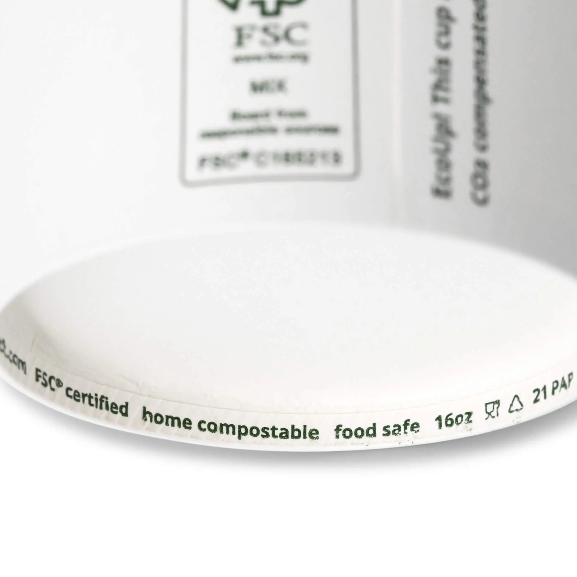 IJsbeker van karton XXL, 400 ml, 16 oz / max. 450 ml, 15 oz, Ø 92 mm, wit dfc067971-eisbecher-aus-pappe-xxl-400-ml-max-450-ml-92-mm-weiss-5