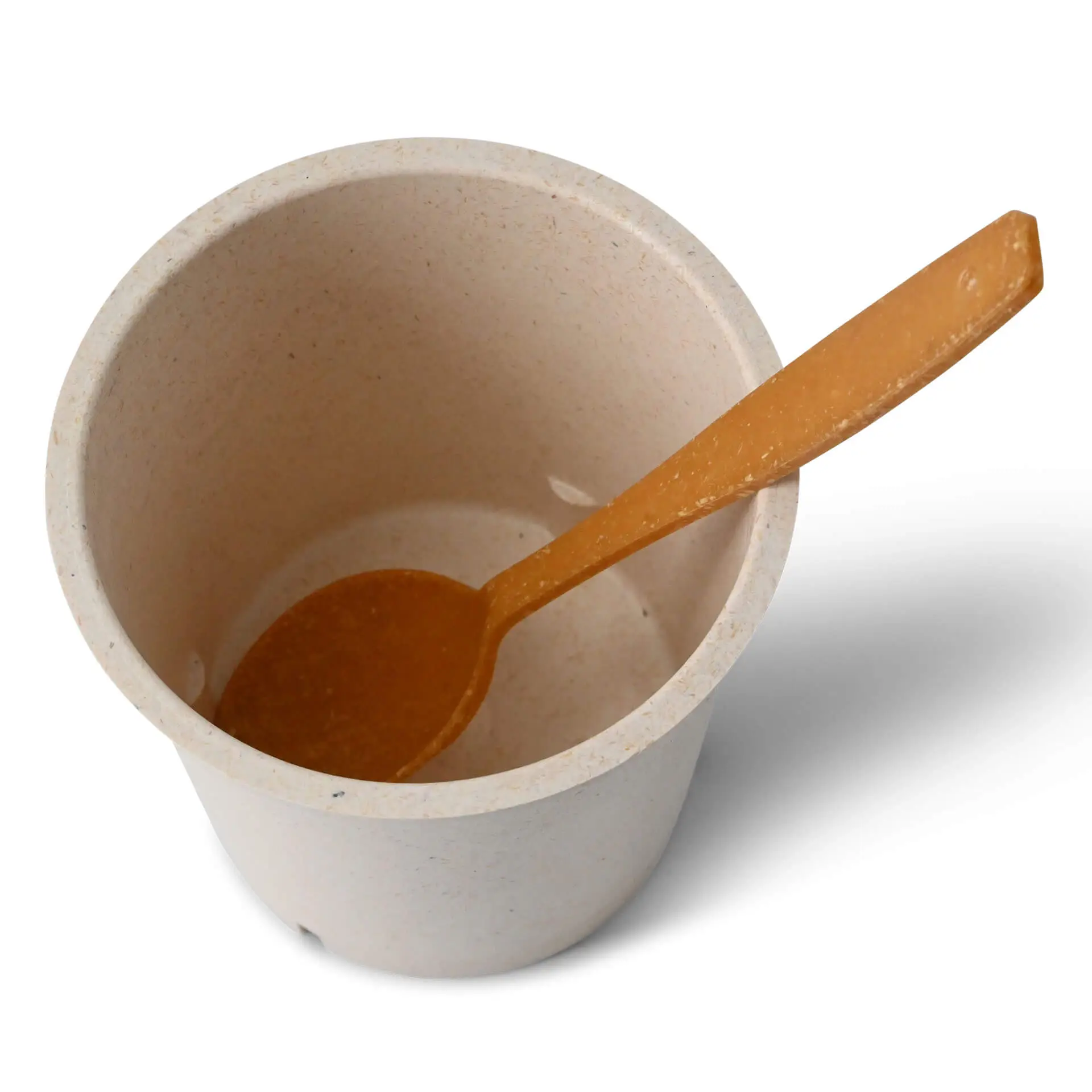 Herbruikbare beker "merways Cup" 400 ml, Ø 95 mm, cashew / creme-wit dfc00831-mehrweg-becher-merways-cup-400-ml-95-mm-cashew-creme-weiss-5