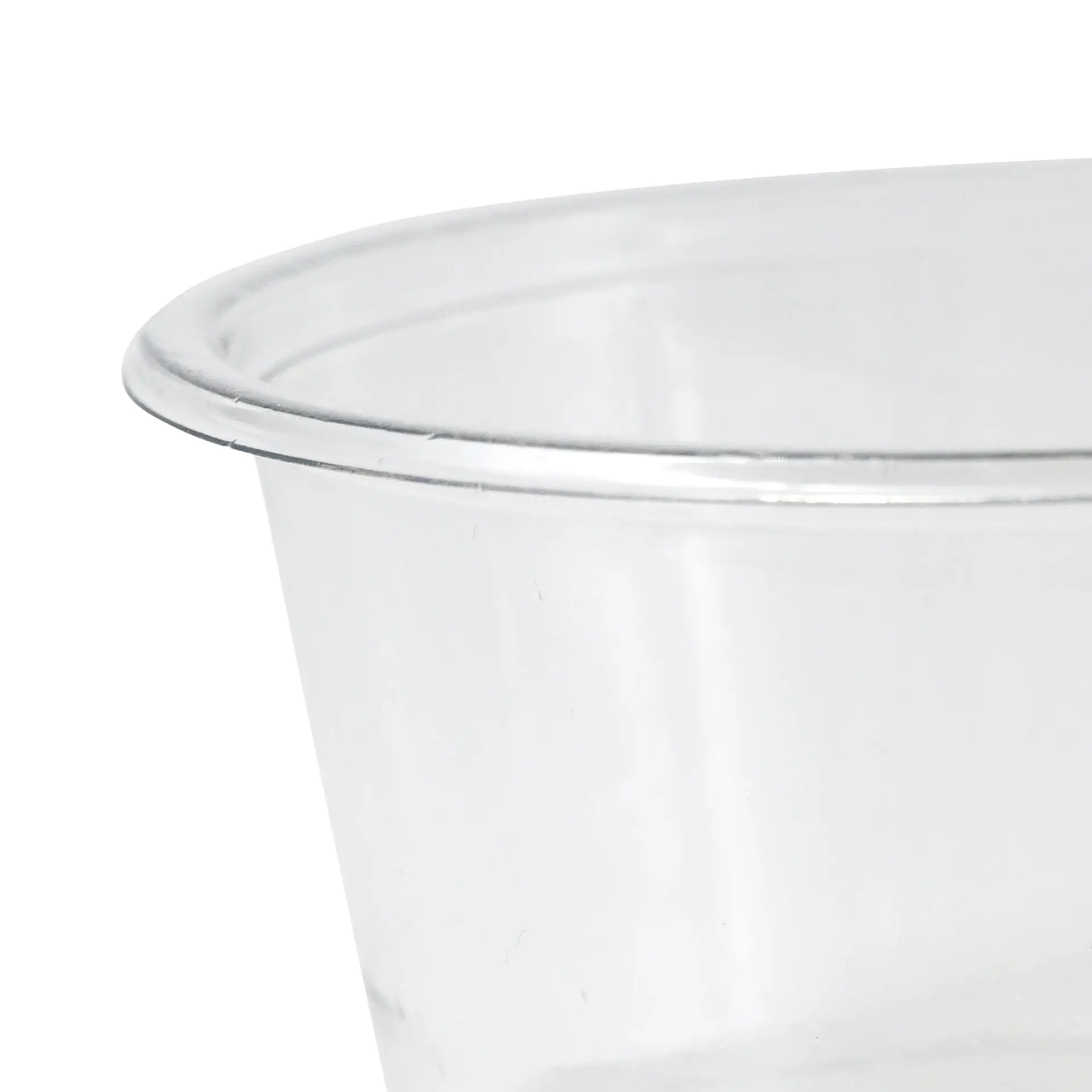 rPET sausbakjes 100 ml / 3,5 oz, Ø 75 mm, transparant