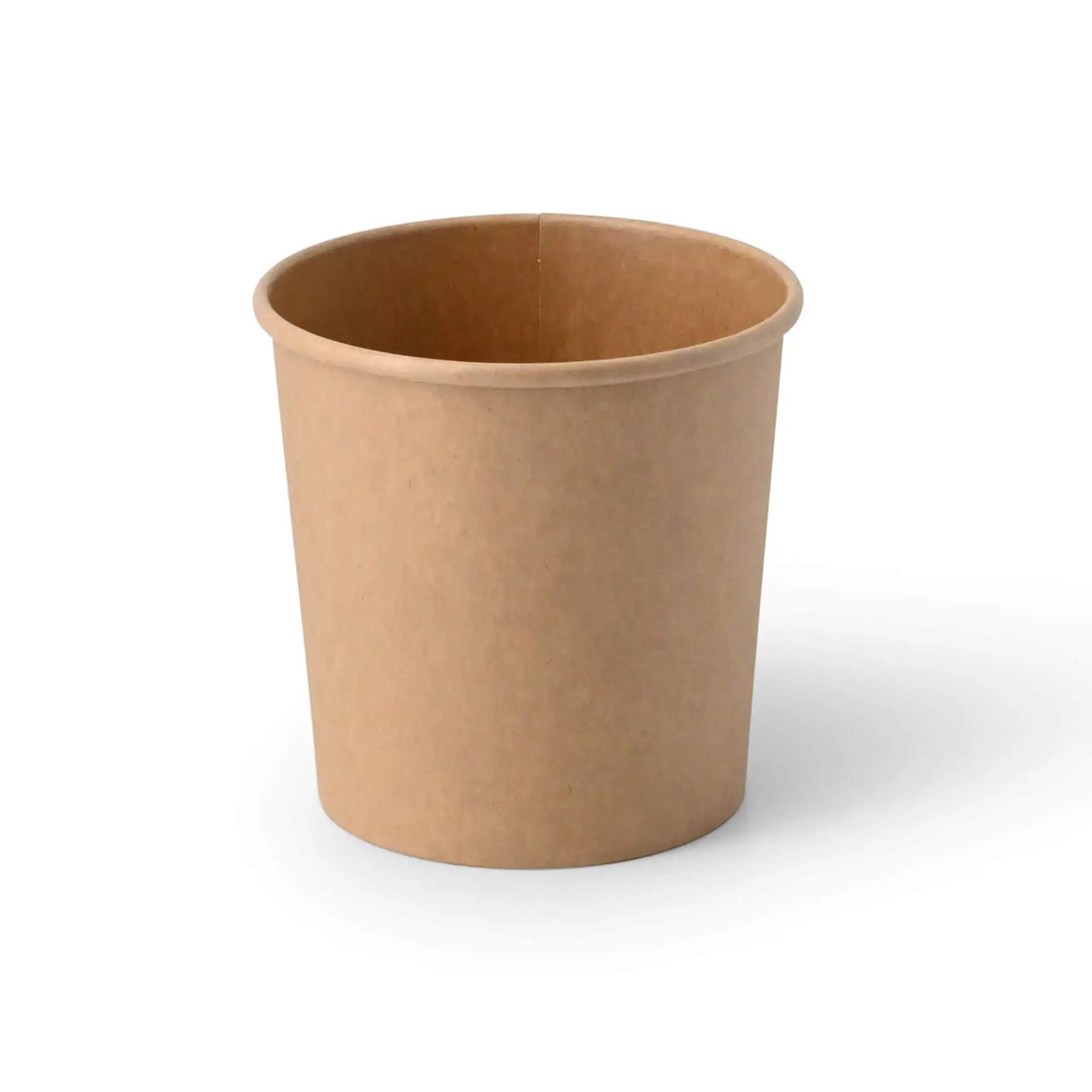 IJsbeker van karton XL, 300 ml, 12 oz / max. 400 ml, 14 oz, Ø 92 mm, bruin